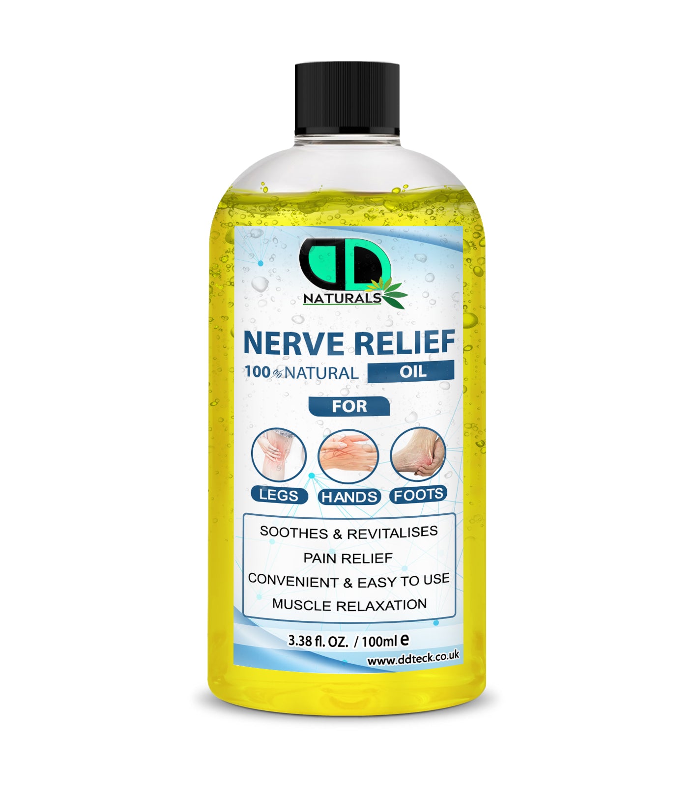 Nerve Relief Oil | Natural Sciatica & Nerve Pain Relief with Essential Oils