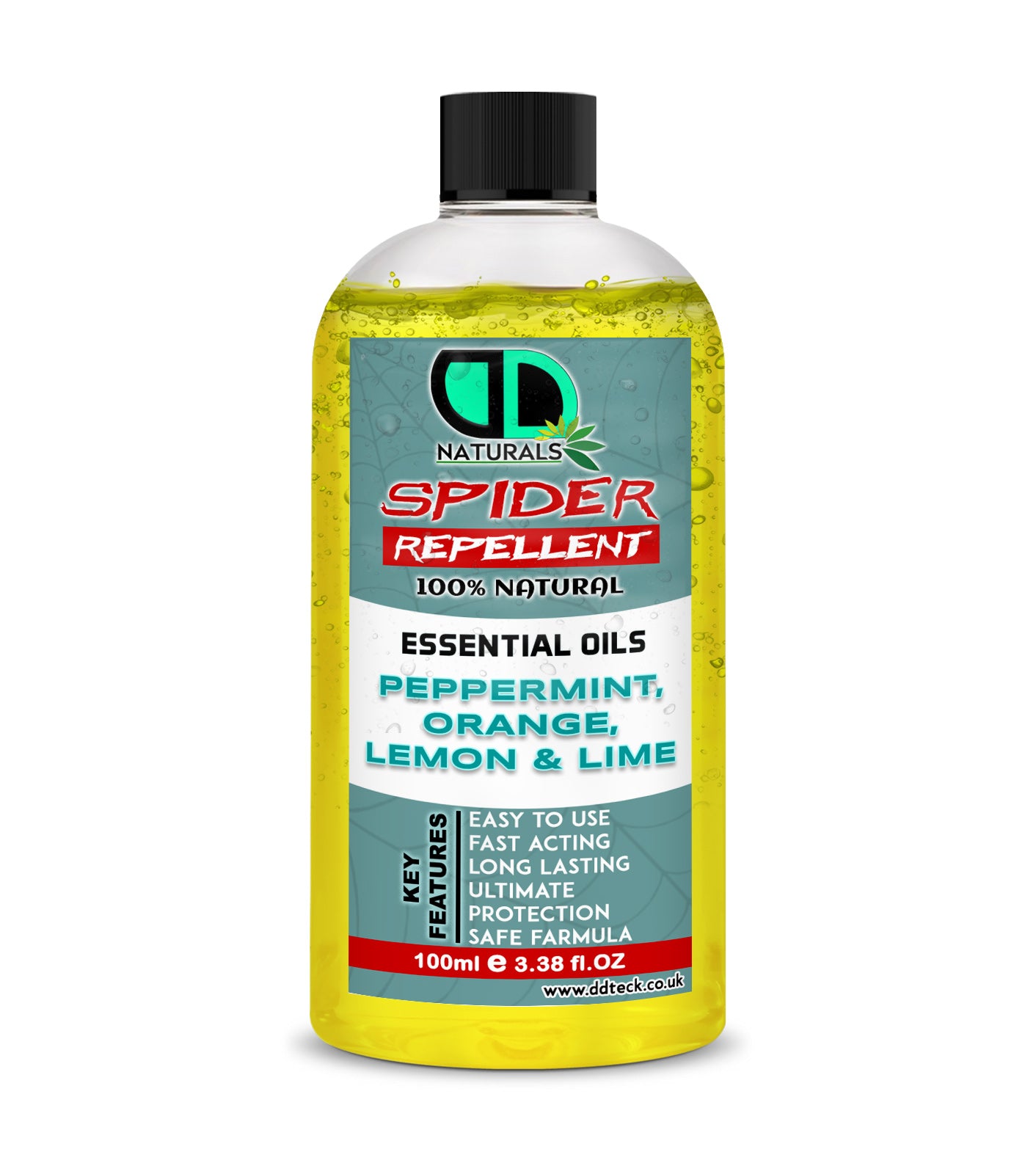 Spider Repellent | 100% Natural Peppermint & Citrus Essential Oil Spider Control Spray