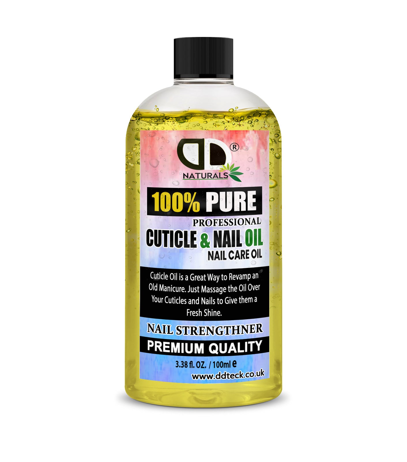100% Pure Professional Cuticle & Nail Oil – Premium Nail Strengthened