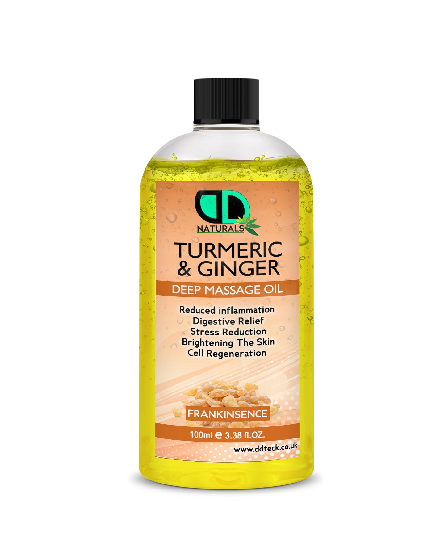 Turmeric & Ginger Deep Massage Oil with Frankincense