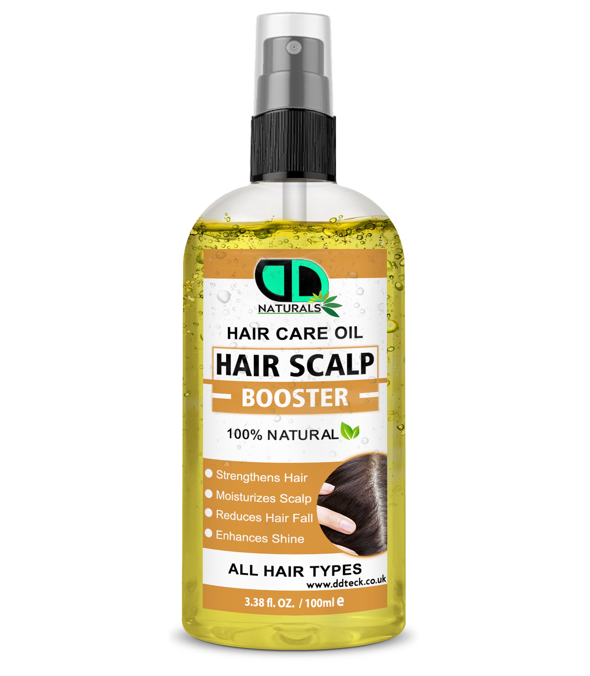 Natural Hair Scalp Booster | Strengthens Hair & Reduces Hair Fall