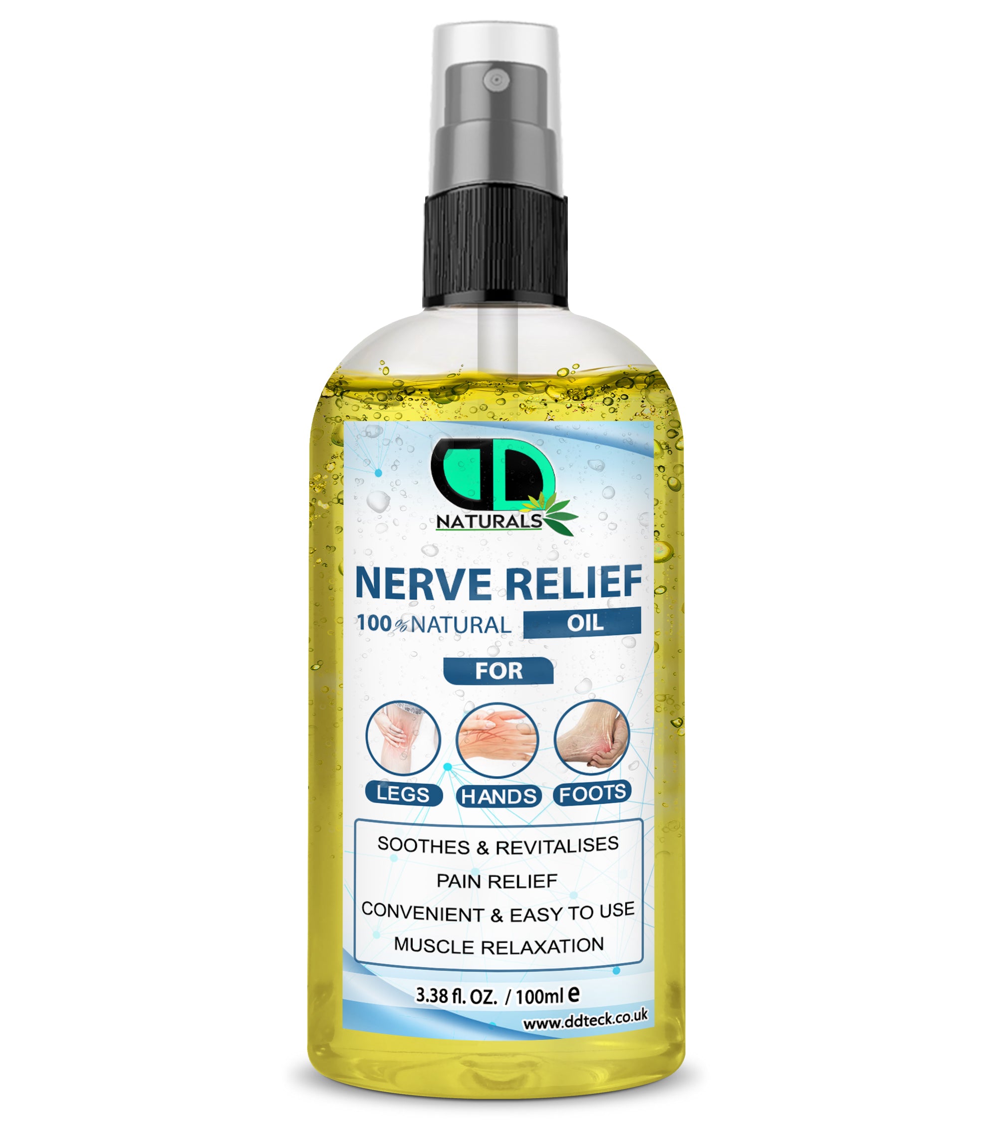 Nerve Relief Oil | Natural Sciatica & Nerve Pain Relief with Essential Oils