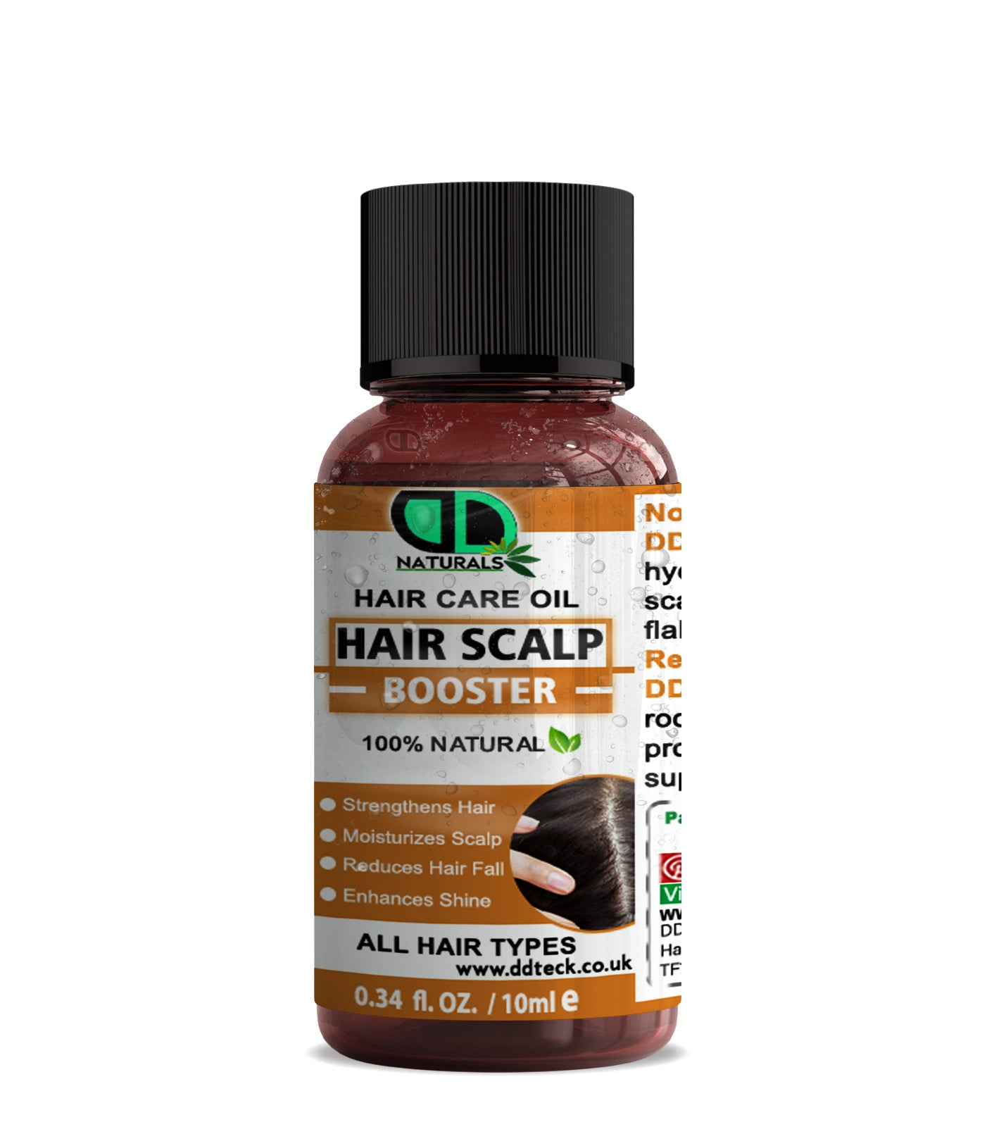 Natural Hair Scalp Booster | Strengthens Hair & Reduces Hair Fall
