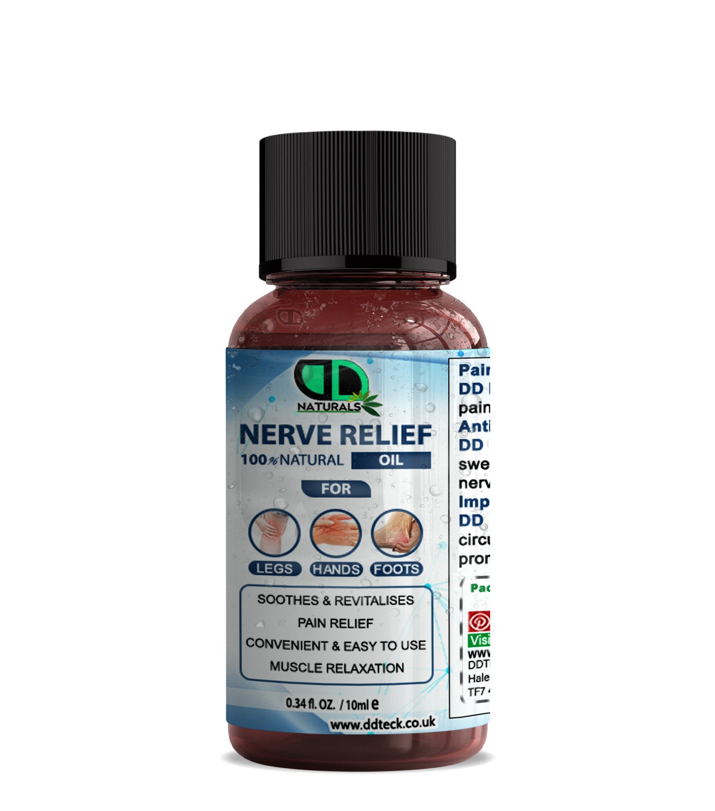 Nerve Relief Oil | Natural Sciatica & Nerve Pain Relief with Essential Oils