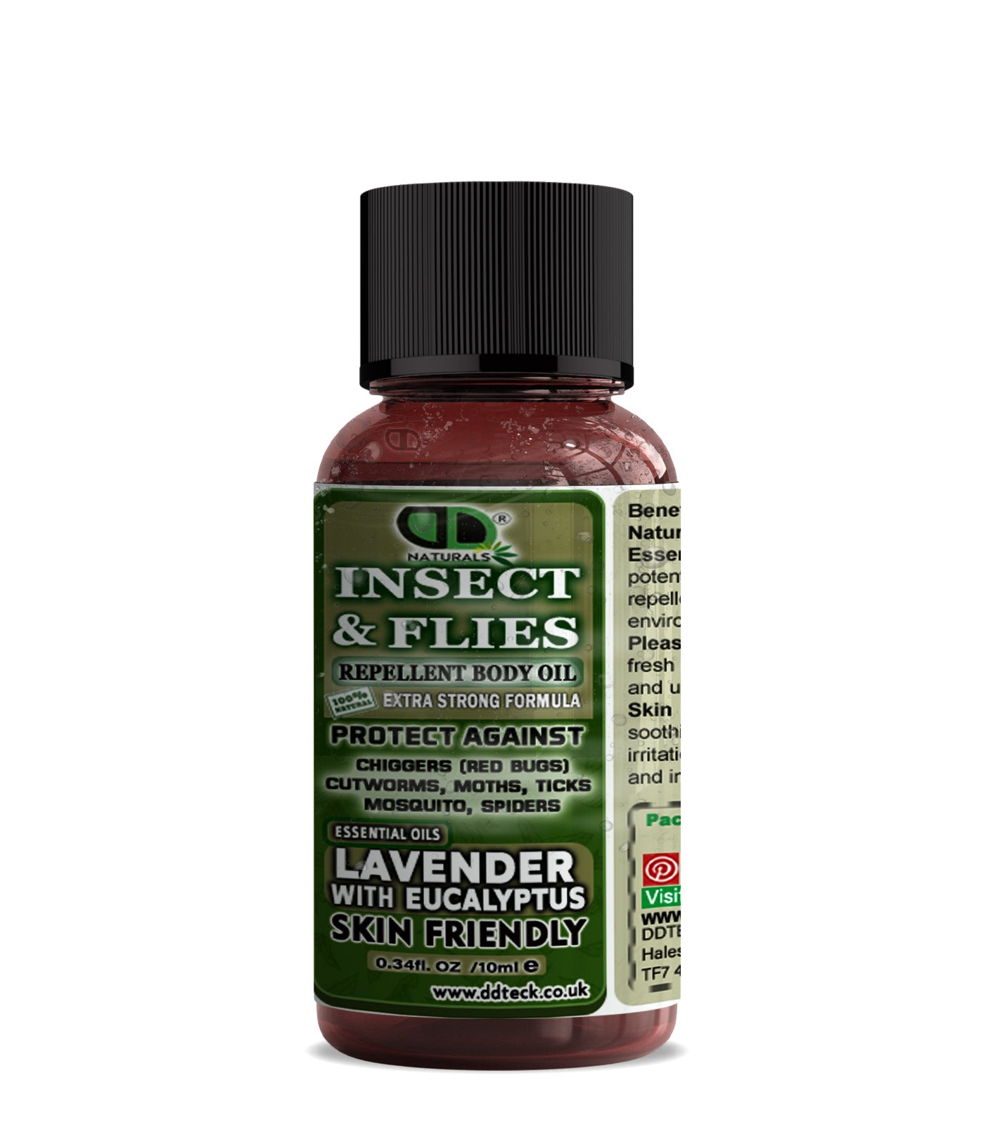 Insect Repellent with Lavender & Eucalyptus Essential Oils | Natural Bug Protection