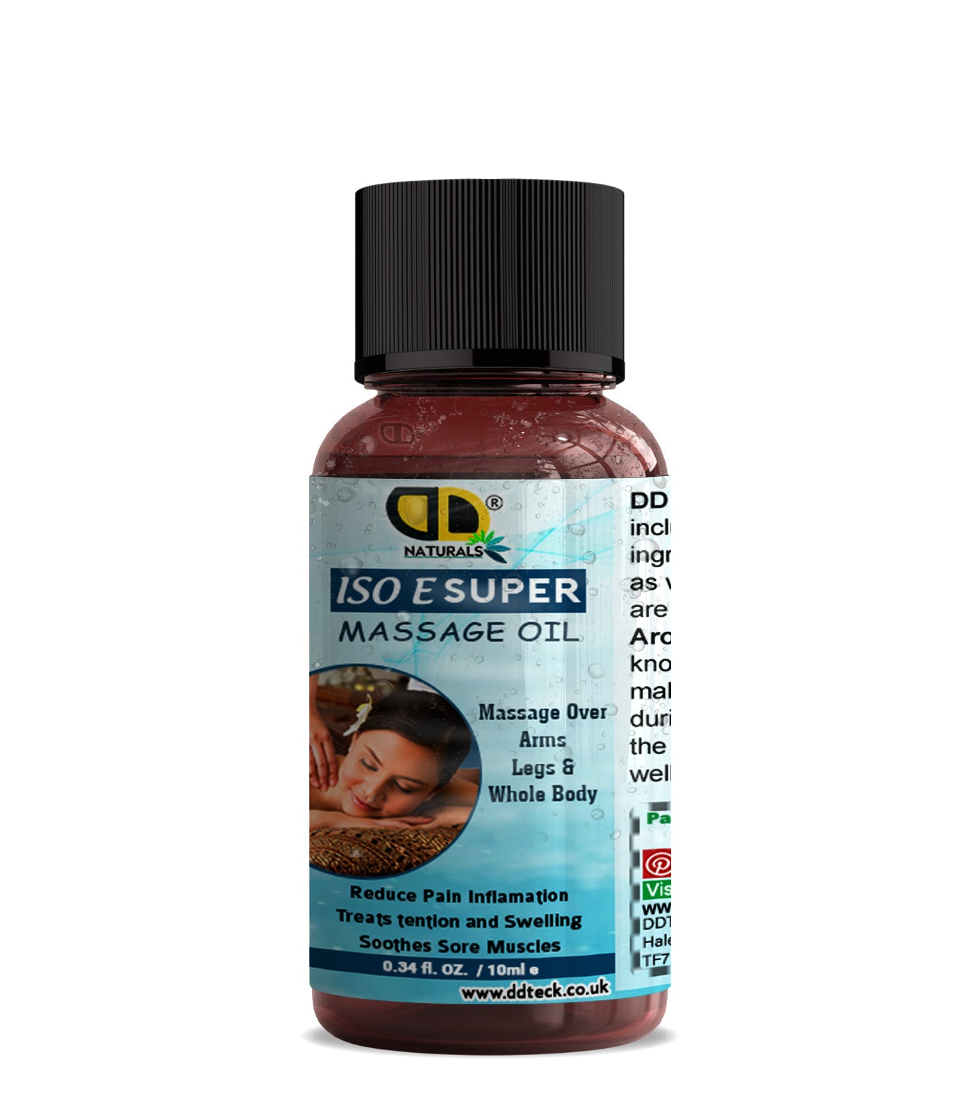 ISO E Super Massage Oil – Professional Muscle Recovery
