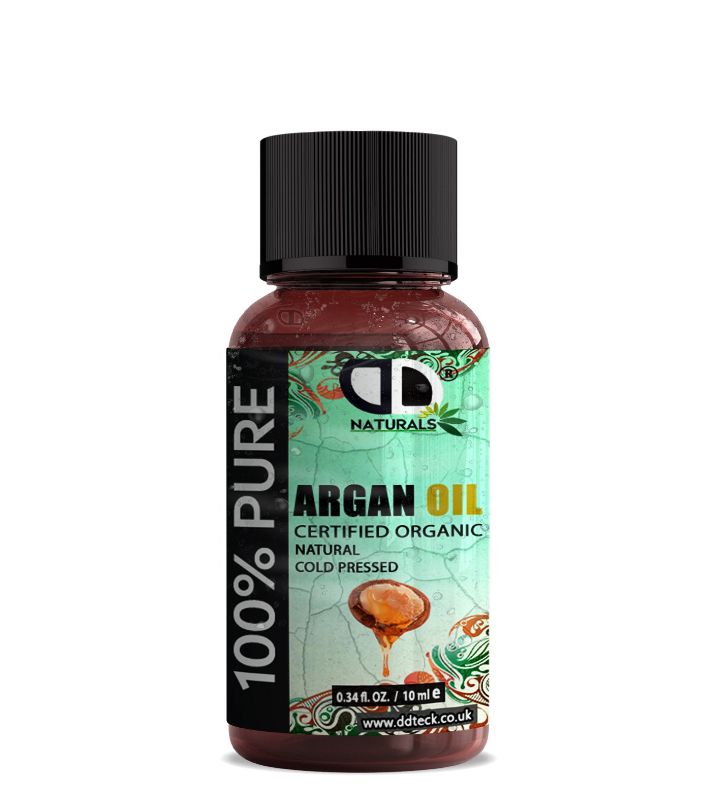 100% Pure Argan Oil | Organic Cold-Pressed Oil for Hair, Skin & Nails