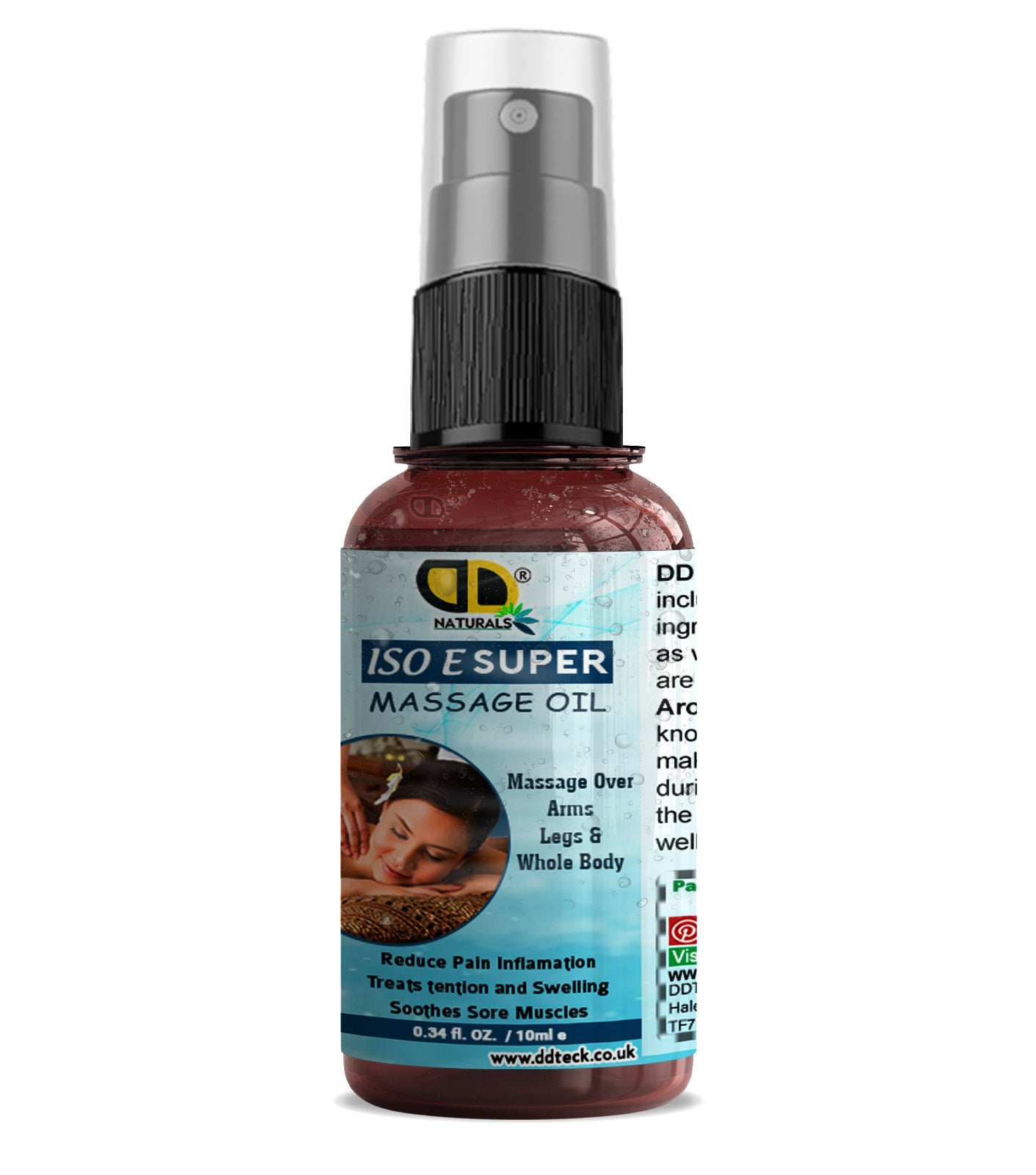ISO E Super Massage Oil – Professional Muscle Recovery