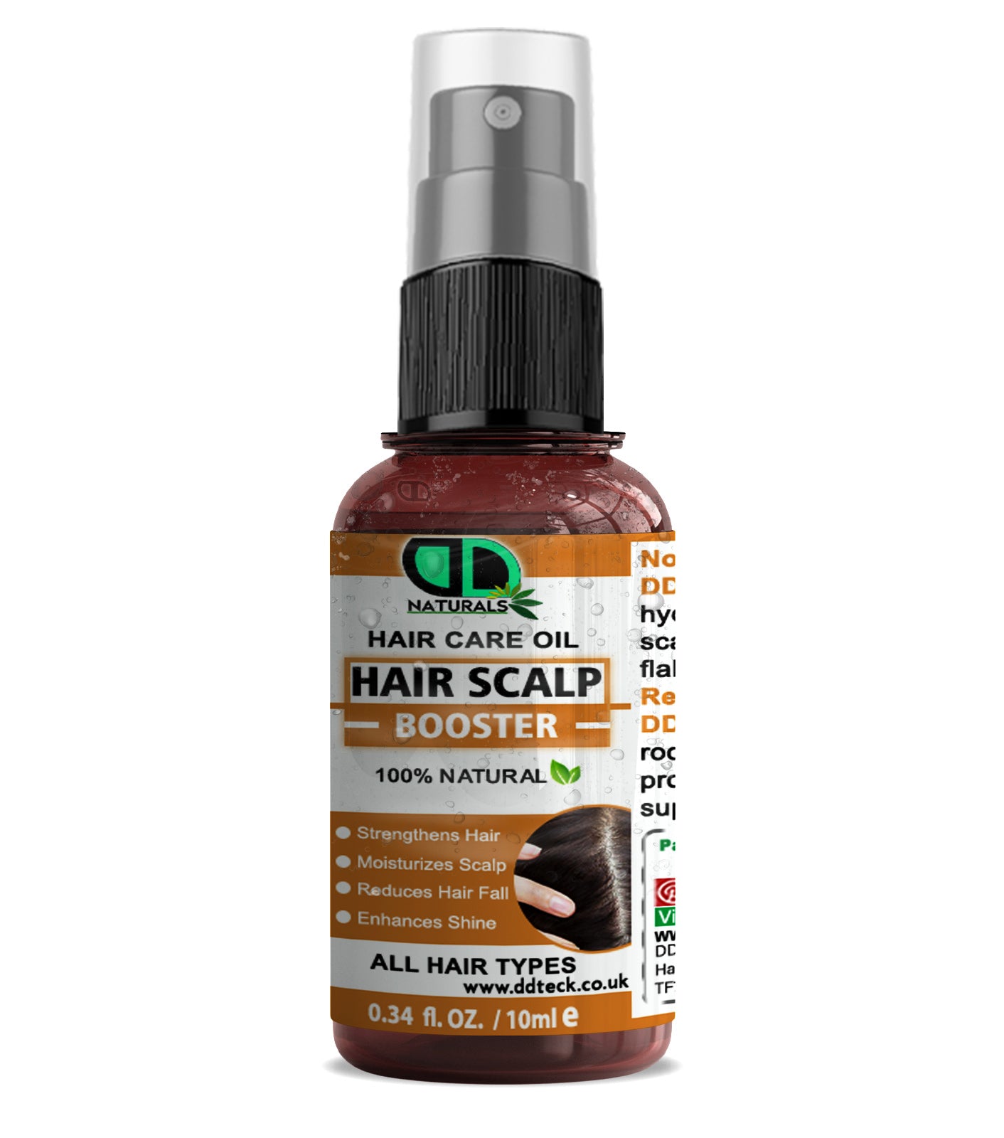 Natural Hair Scalp Booster | Strengthens Hair & Reduces Hair Fall