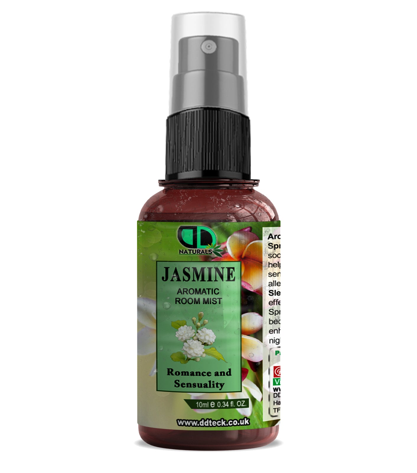 Jasmine Aromatic Room Mist – Romance & Sensuality Fragrance Spray | Refreshing Air Freshener