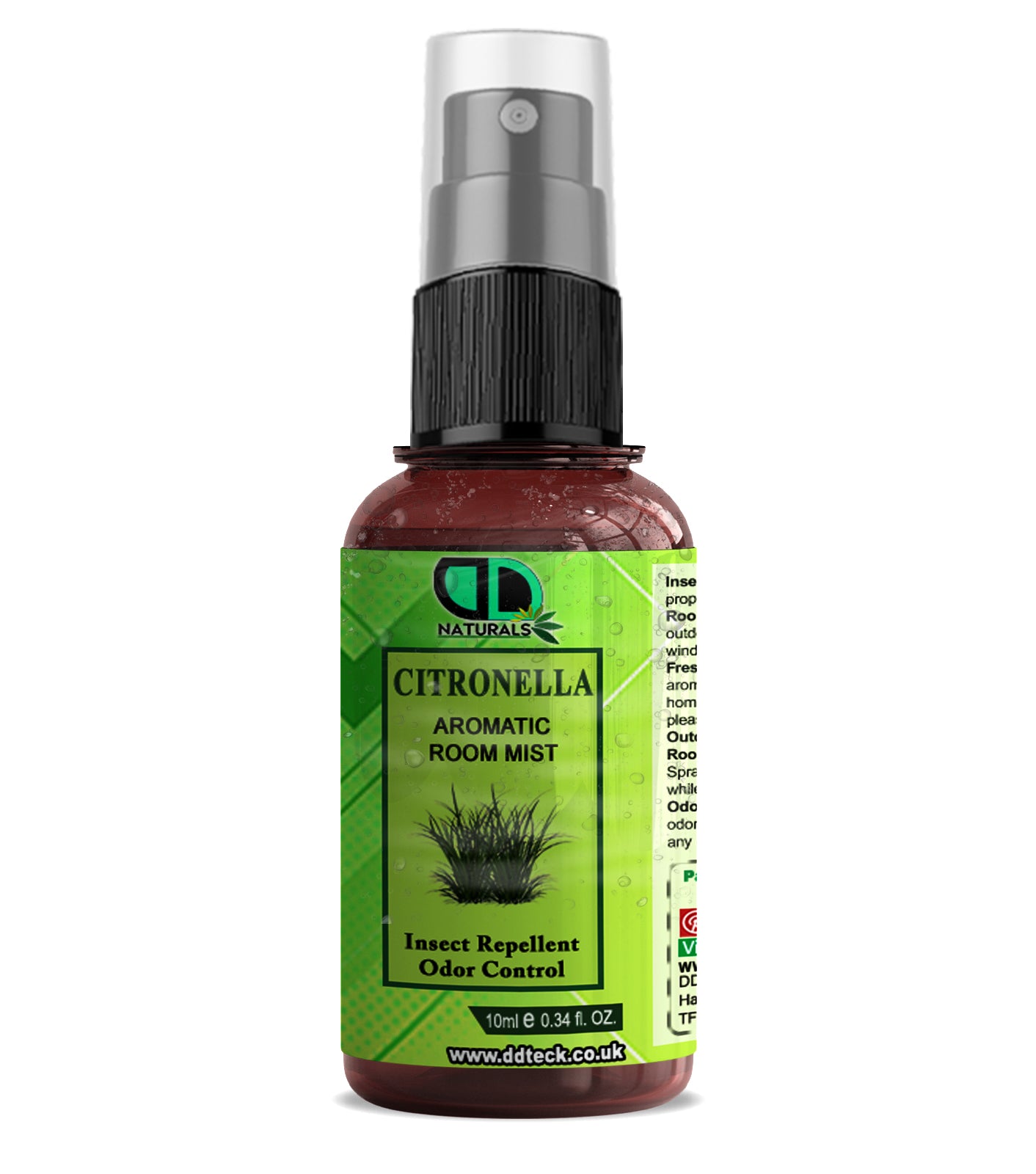 Citronella Aromatic Room Spray | Natural Insect Repellent & Long-Lasting Freshener