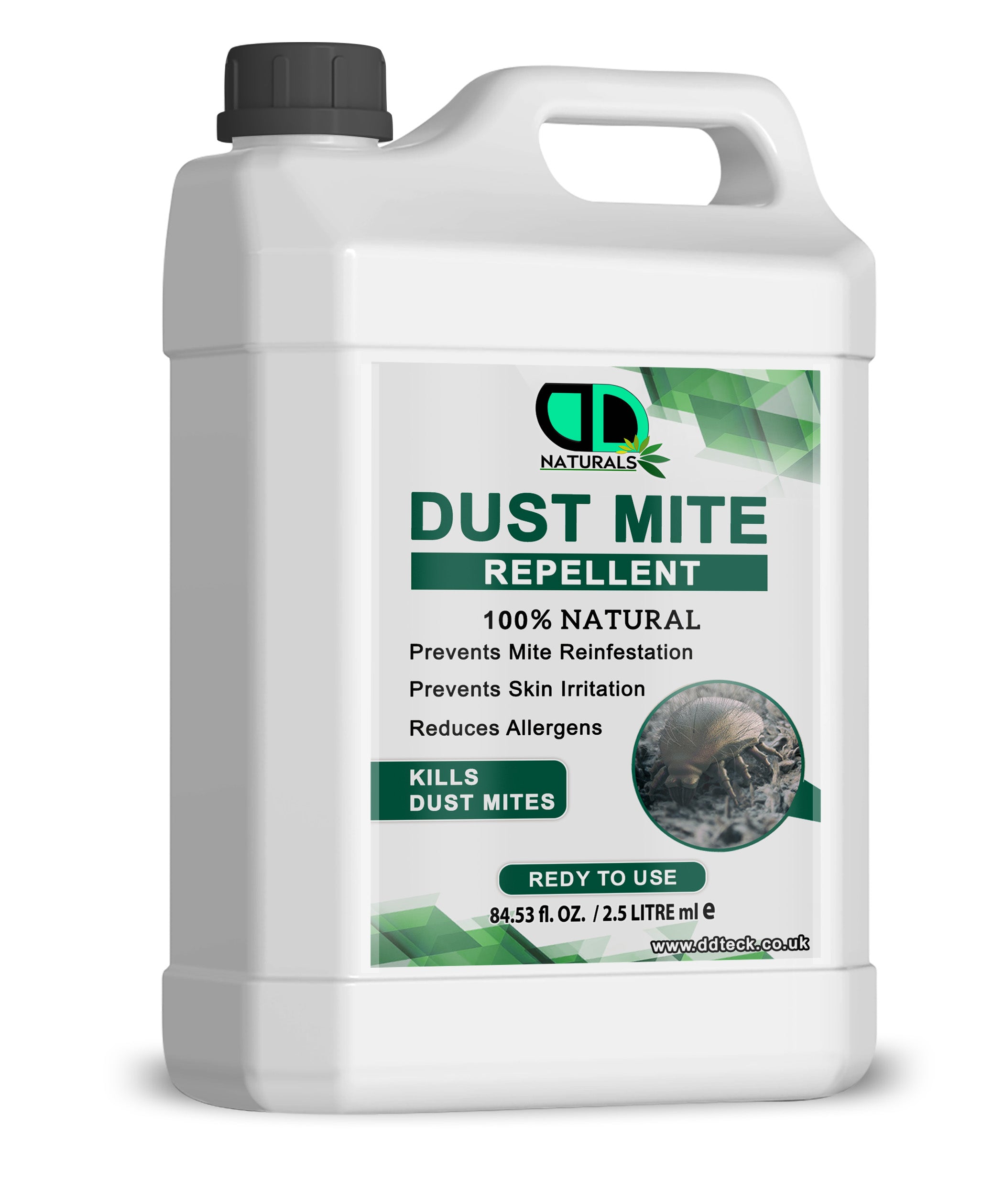 100% Natural Dust Mite Repellent – Kills Mites & Reduces Allergens