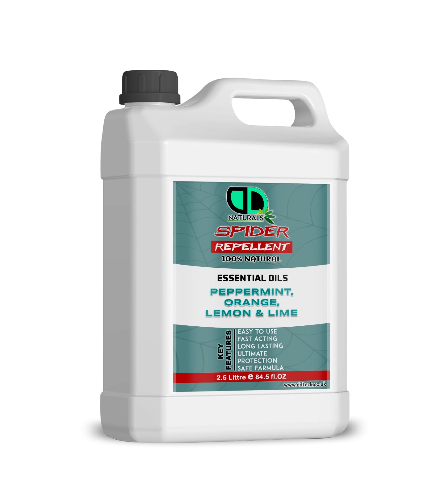 Spider Repellent | 100% Natural Peppermint & Citrus Essential Oil Spider Control Spray