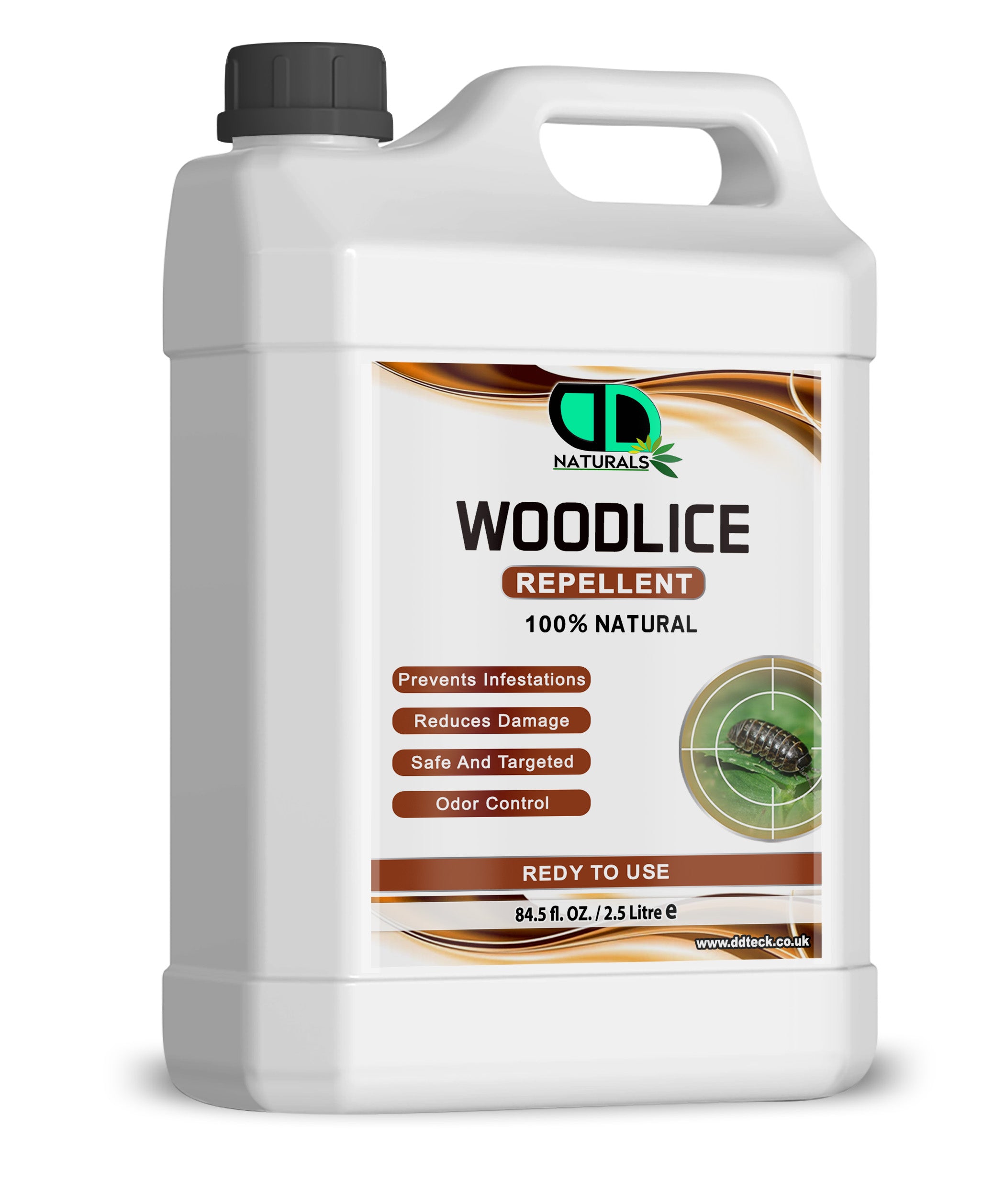 Woodlice Repellent | Natural, Non-Toxic Indoor & Outdoor Protection