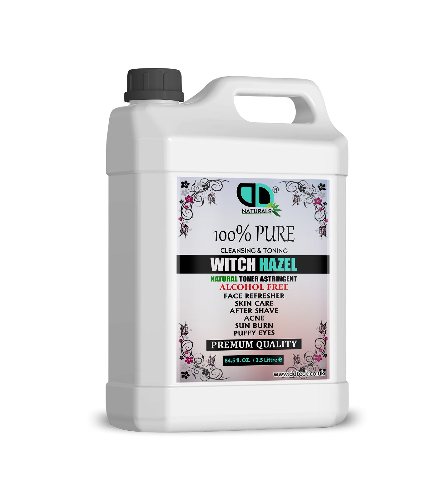 Witch Hazel Alcohol-Free Toner | Gentle, Natural Skin Toning for Sensitive & Acne-Prone Skin