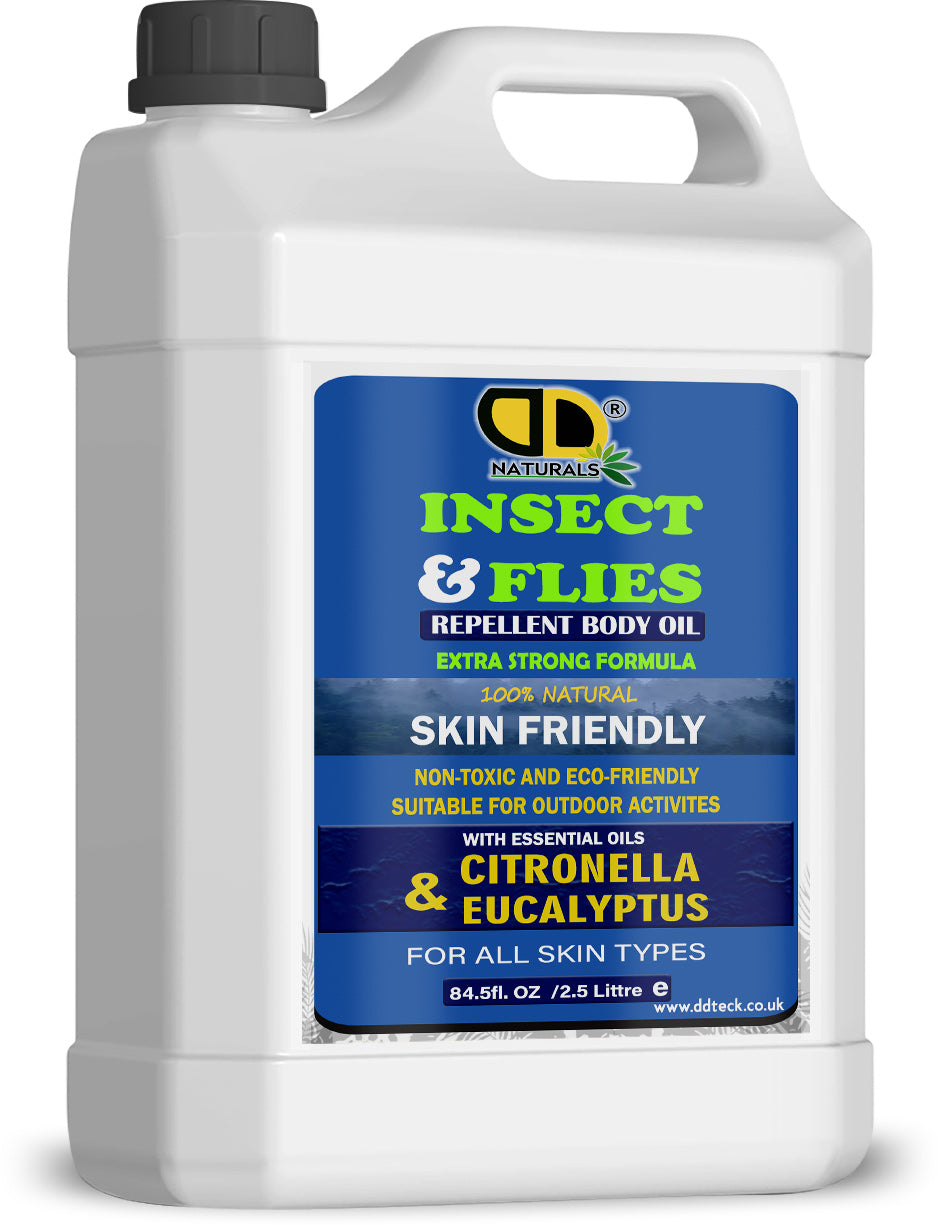 Insect Repellent with Citronella & Eucalyptus Essential Oil – Natural Mosquito & Insect Protection