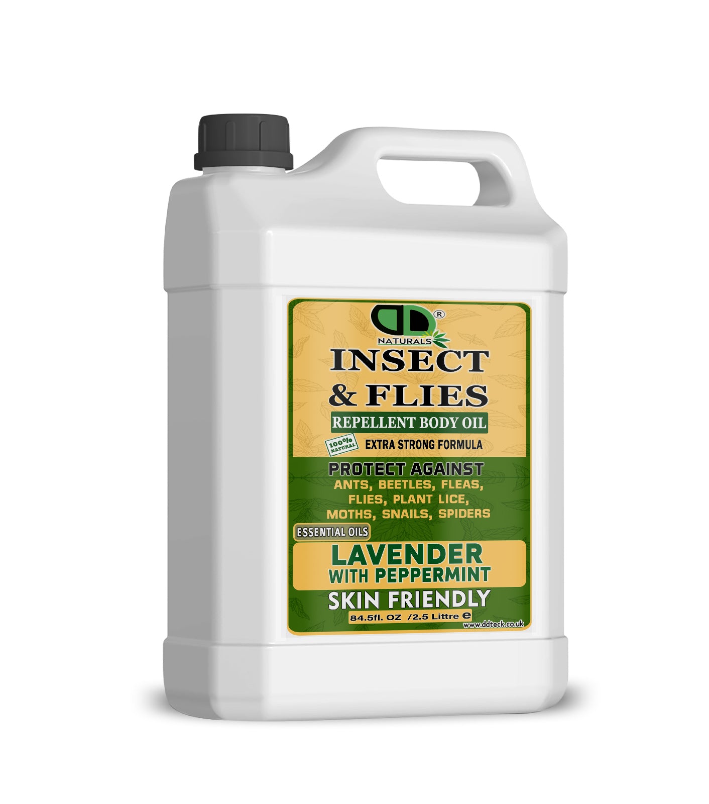 Natural Insect Repellent with Lavender & Peppermint Essential Oils | Chemical-Free Mosquito & Bug Protection