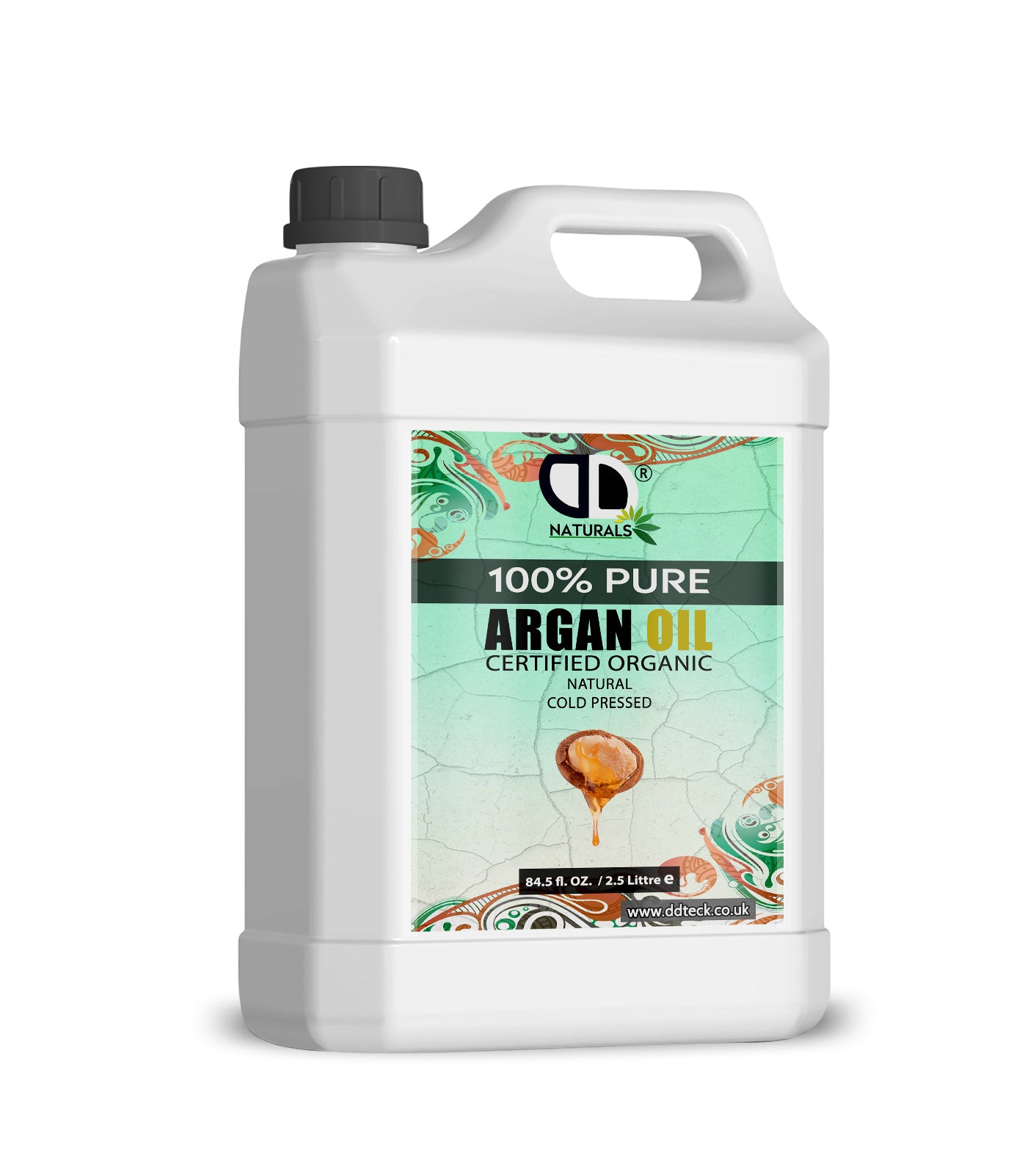 100% Pure Argan Oil | Organic Cold-Pressed Oil for Hair, Skin & Nails