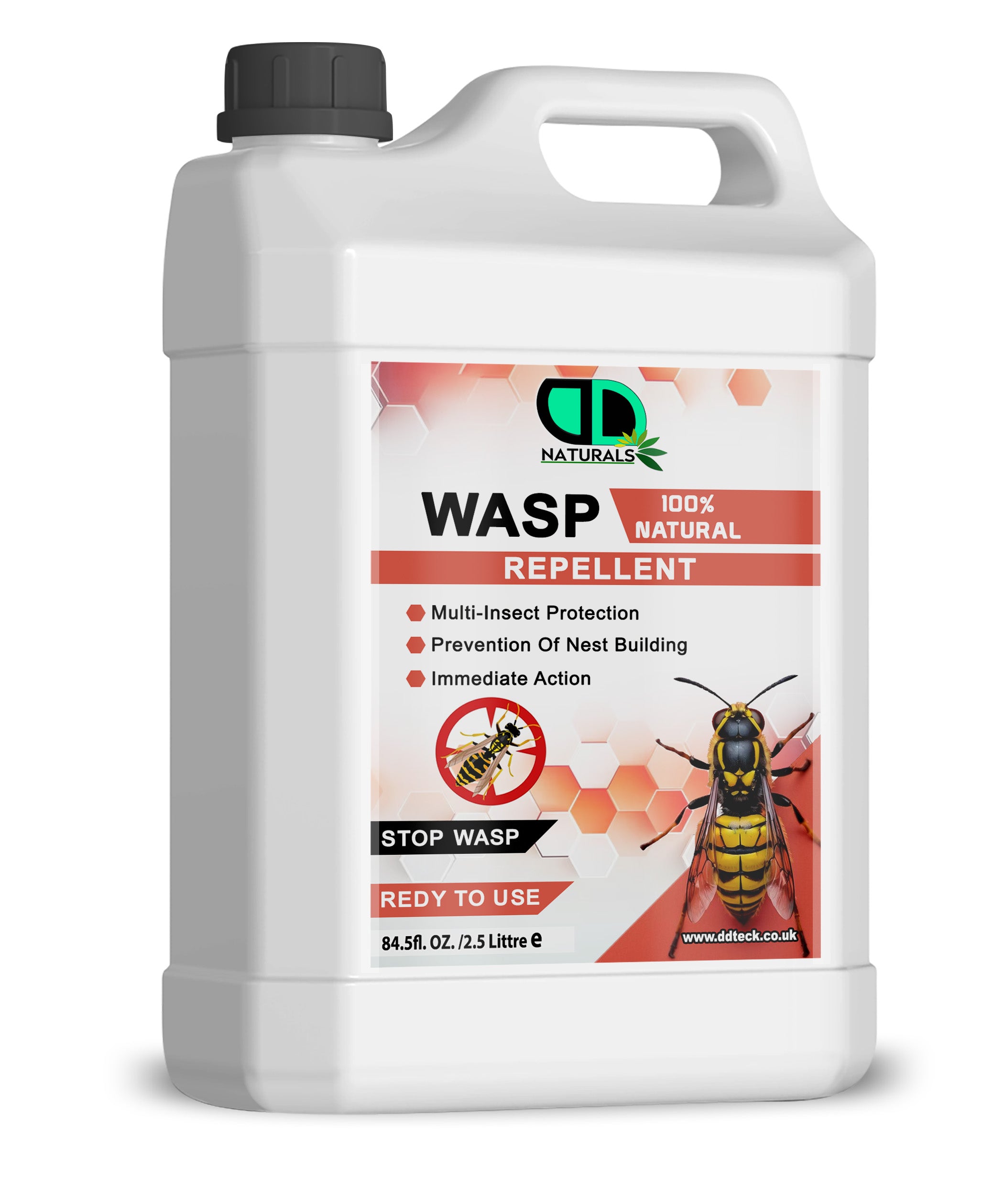 100% Natural Wasp Repellent – Ready to Use Multi-Insect Protection