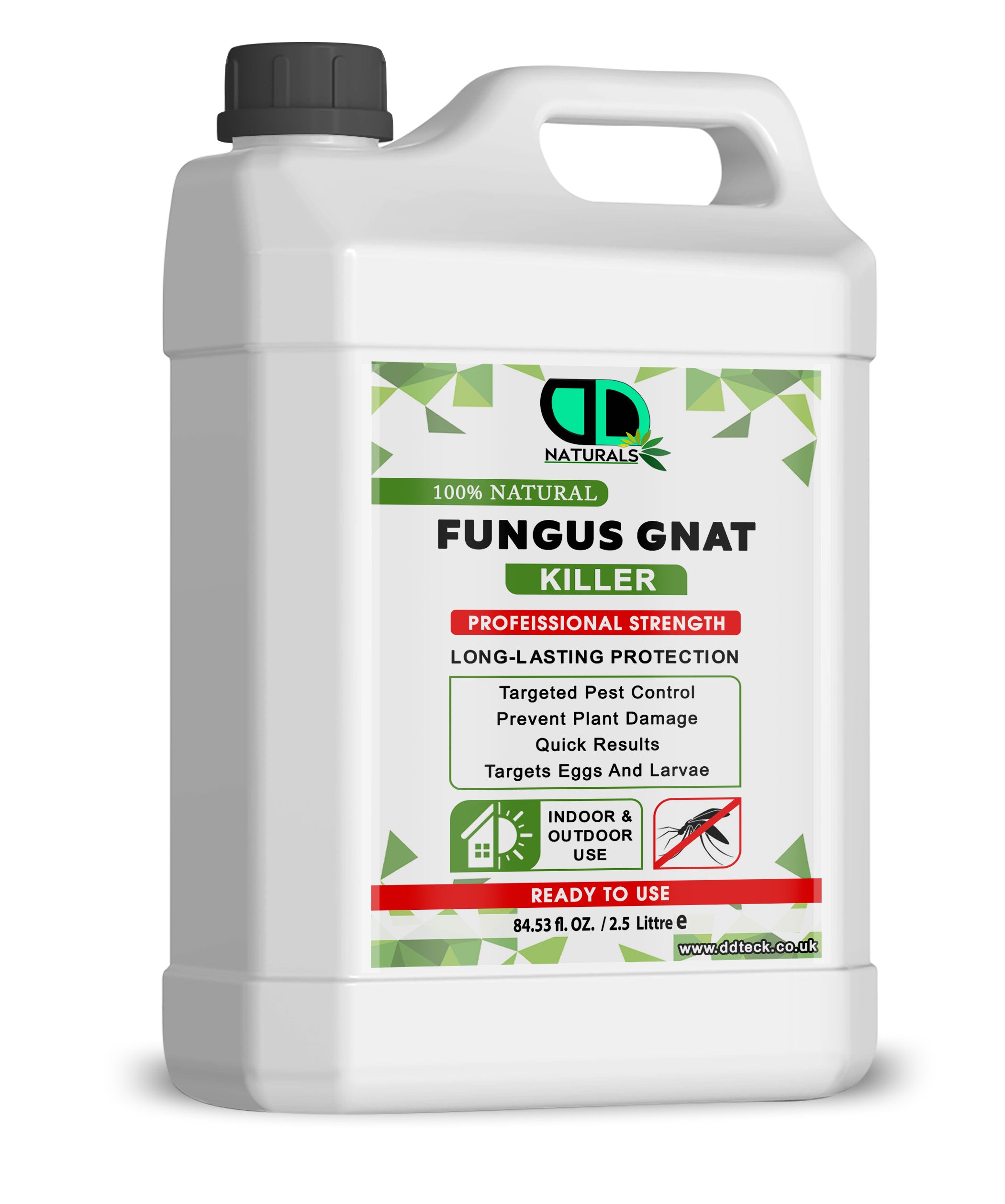 Fungus Gnat Killer Spray | Non-Toxic, Eco-Friendly Protection for Indoor Plants & Soil