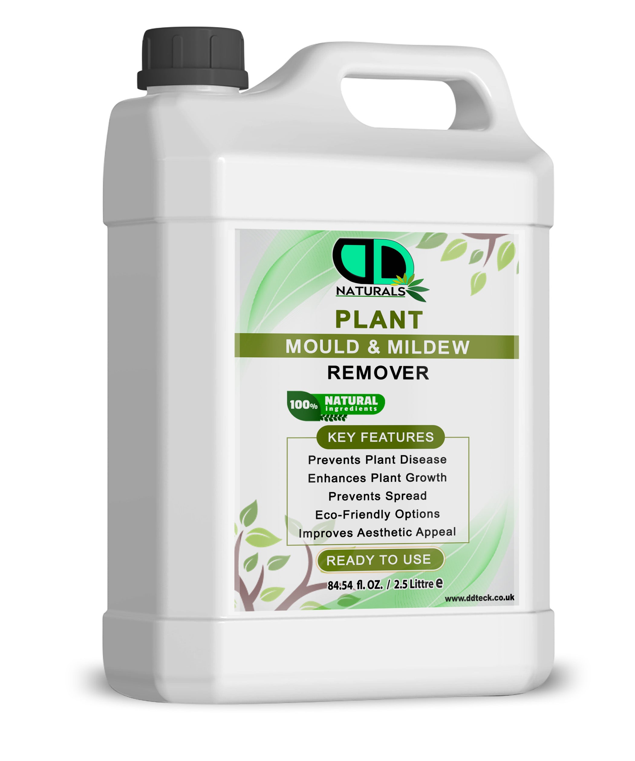 Plant Mould & Mildew Remover Spray | Natural Fungus Control for Indoor & Outdoor Plants