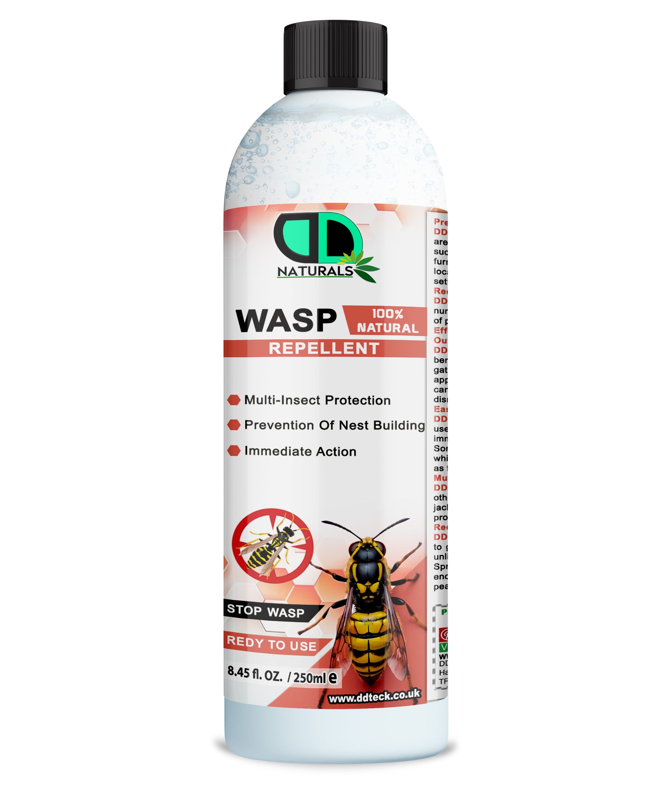 100% Natural Wasp Repellent – Ready to Use Multi-Insect Protection