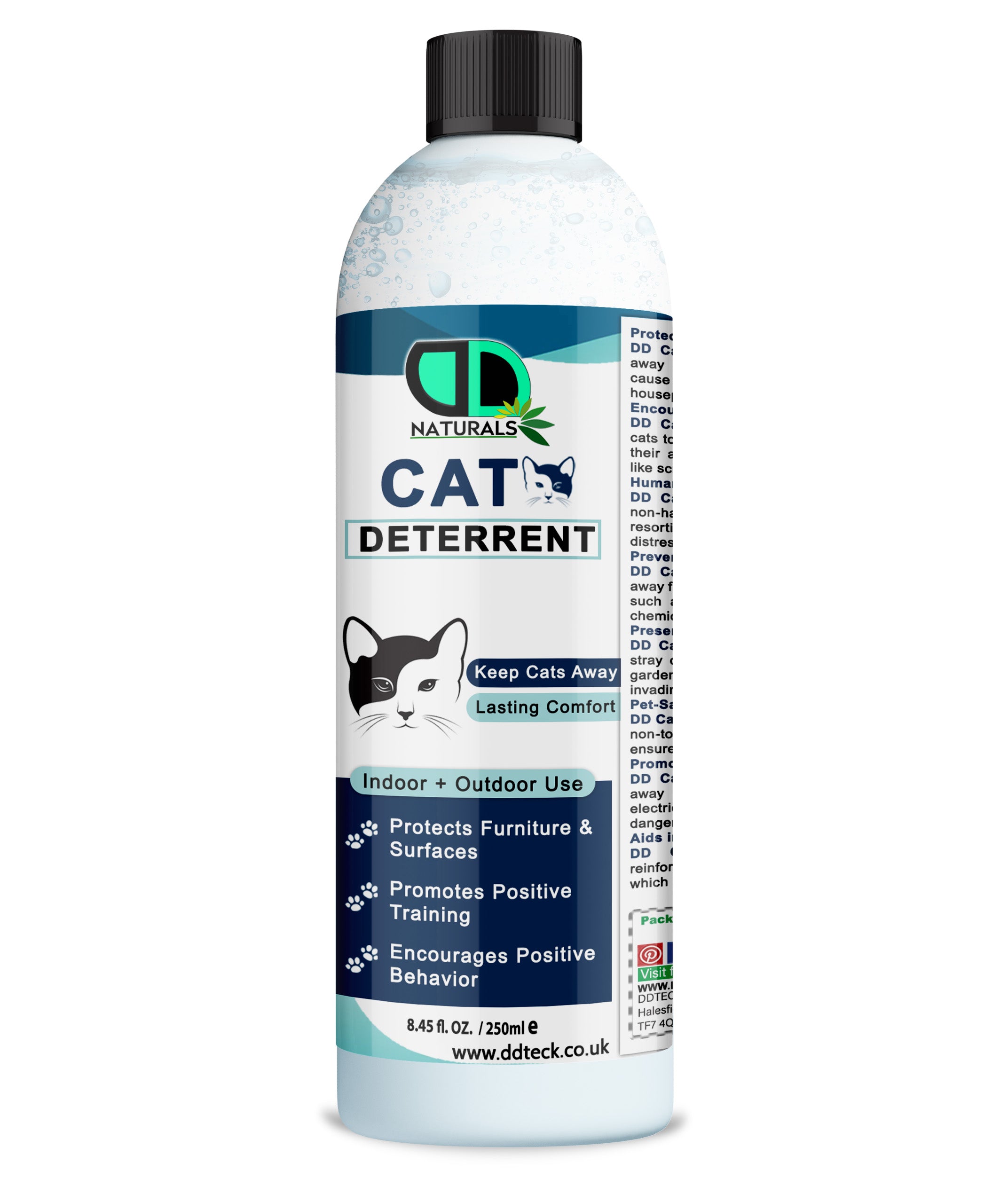 Professional Cat Deterrent Spray – Indoor & Outdoor Furniture & Surface Protector