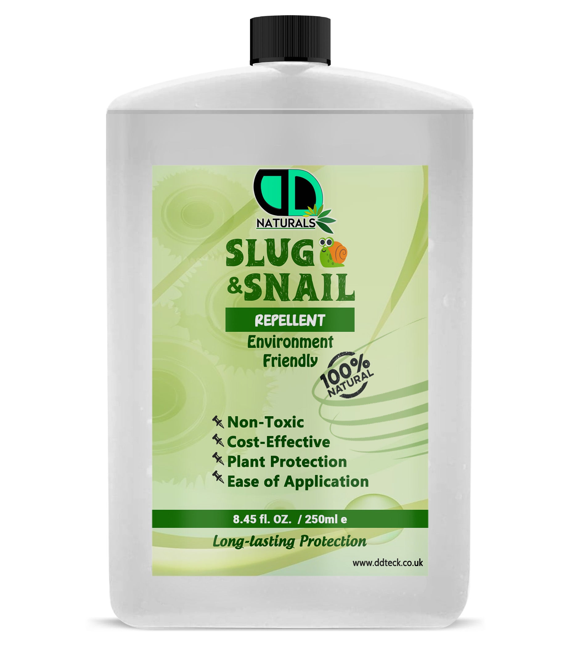 100% Natural Slug & Snail Repellent – Non-Toxic Plant Protection