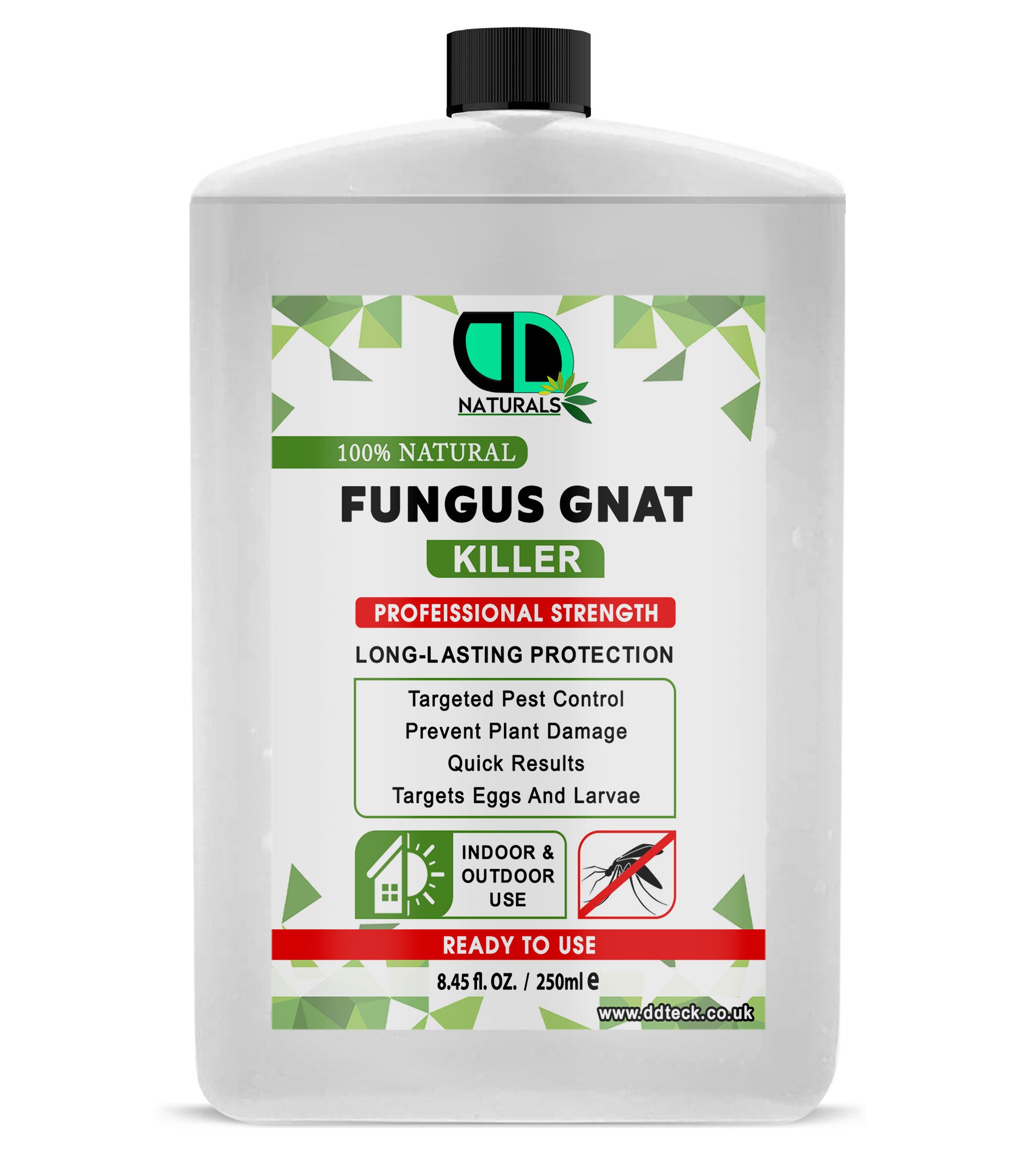 Fungus Gnat Killer Spray | Non-Toxic, Eco-Friendly Protection for Indoor Plants & Soil
