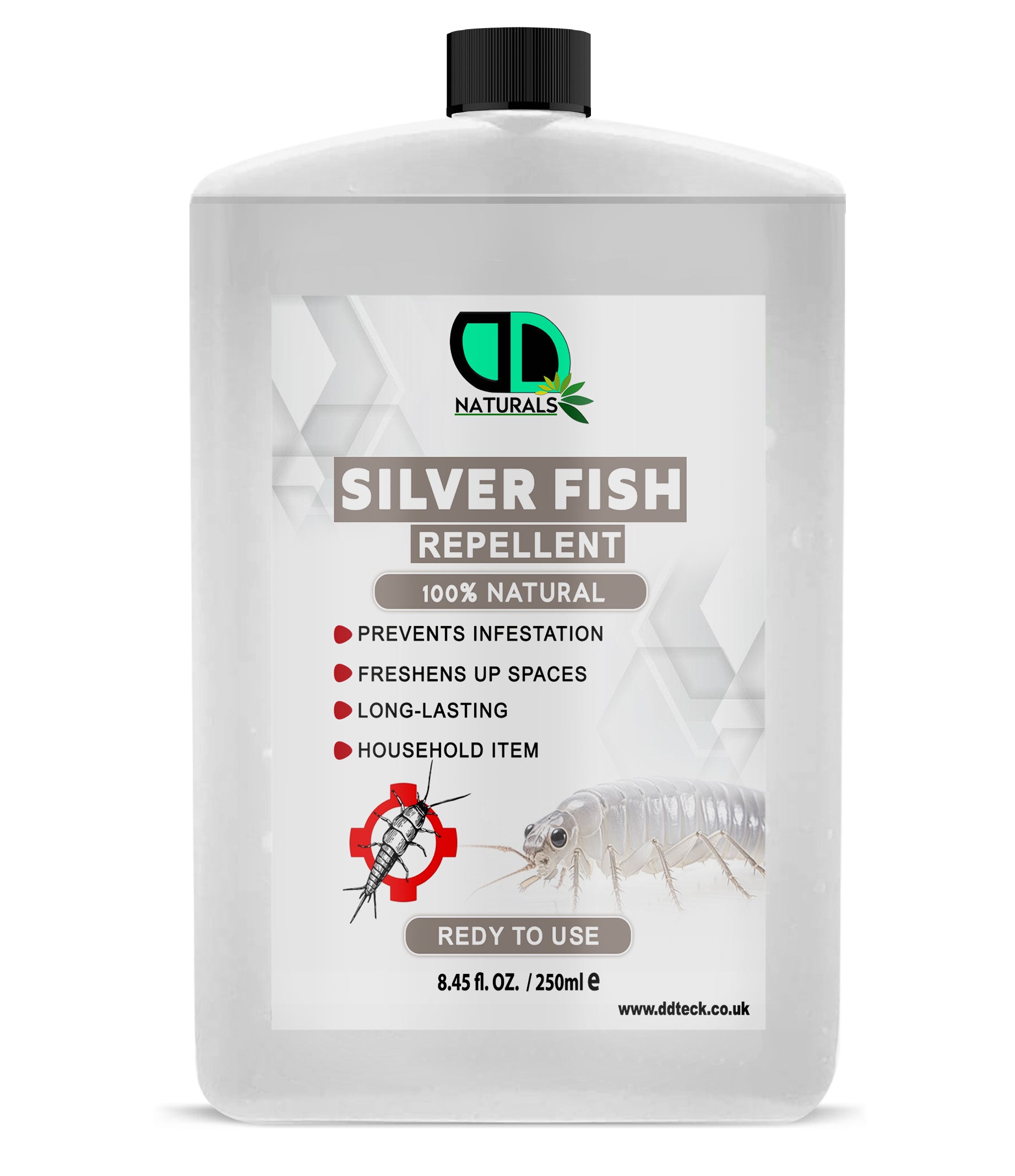 Silverfish Repellent Spray | Natural Lavender & Cinnamon Essential Oil Pest Control