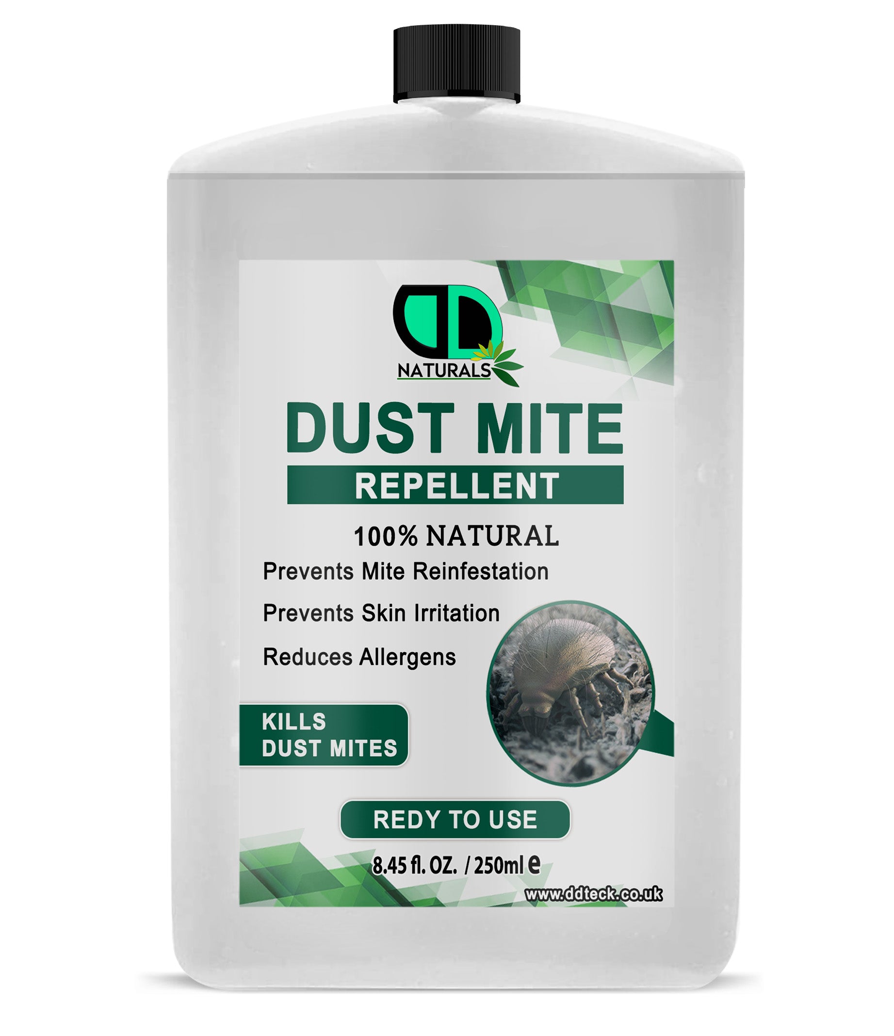100% Natural Dust Mite Repellent – Kills Mites & Reduces Allergens