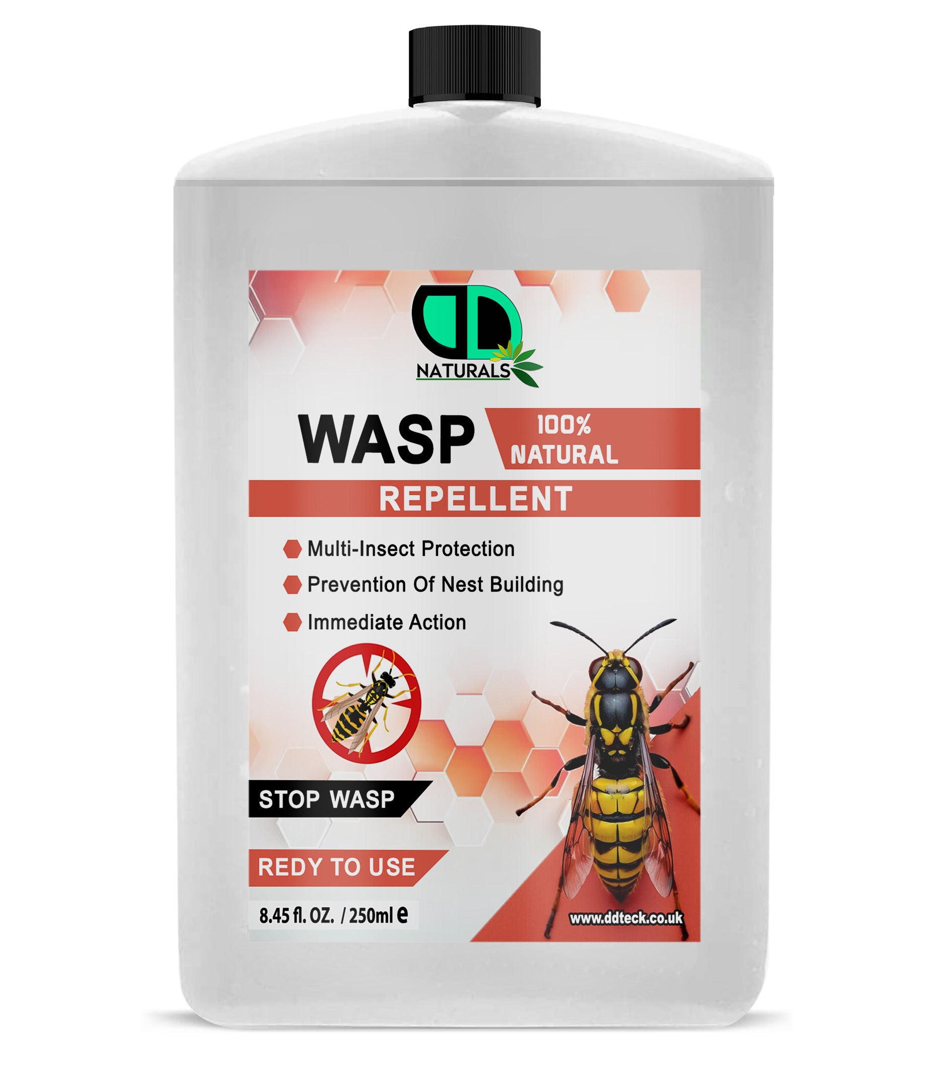 100% Natural Wasp Repellent – Ready to Use Multi-Insect Protection