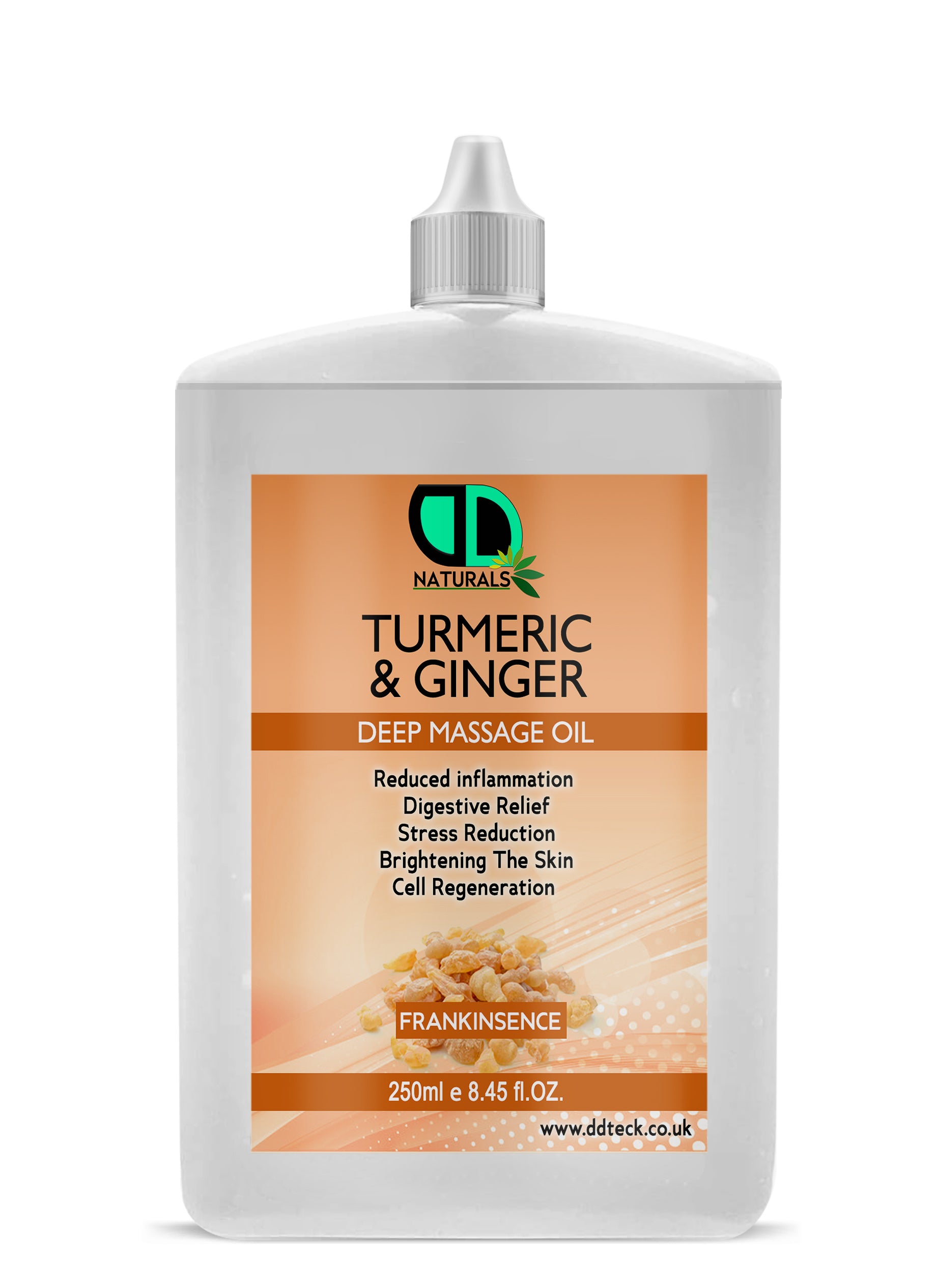 Turmeric & Ginger Deep Massage Oil with Frankincense