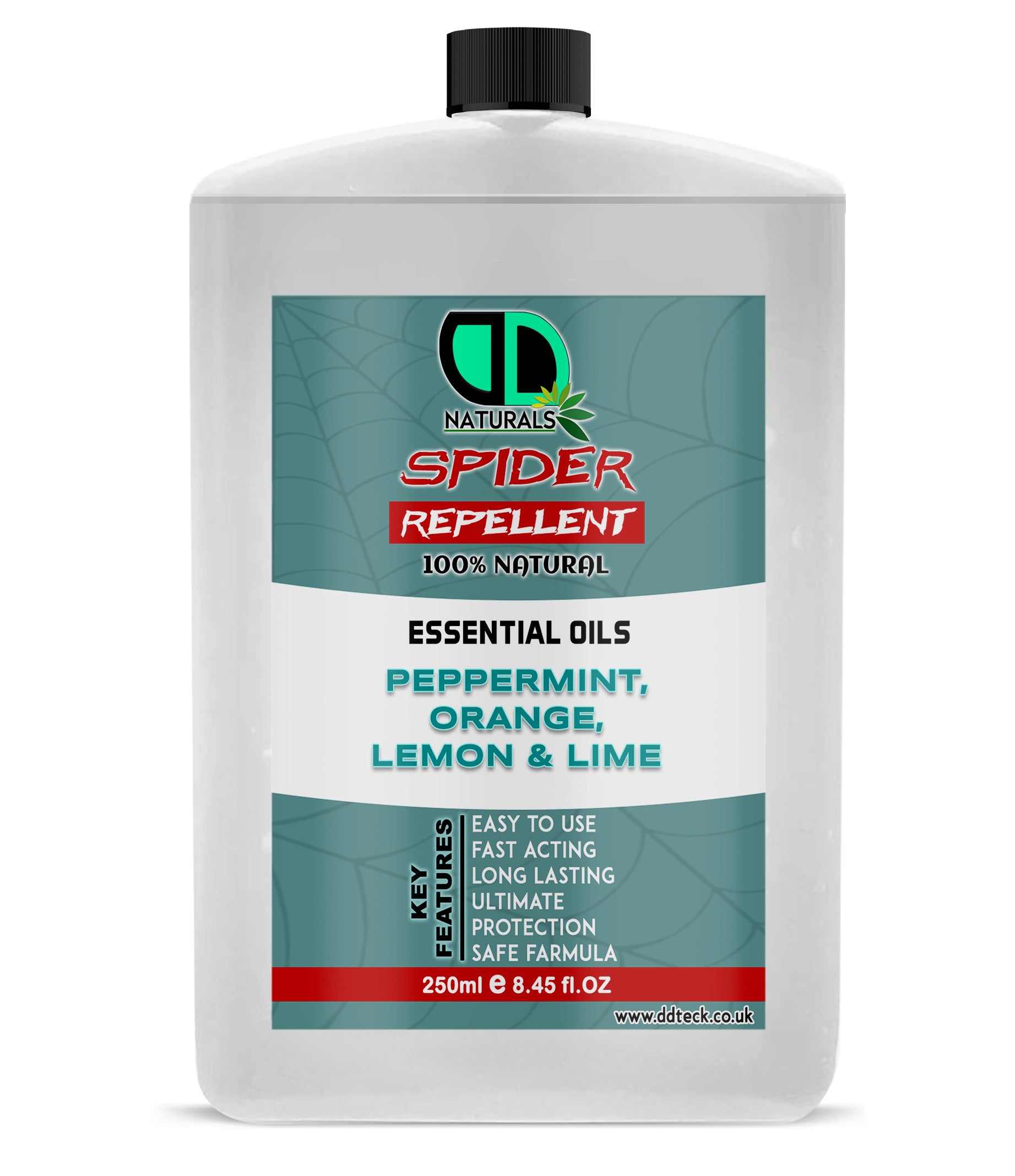 Spider Repellent | 100% Natural Peppermint & Citrus Essential Oil Spider Control Spray