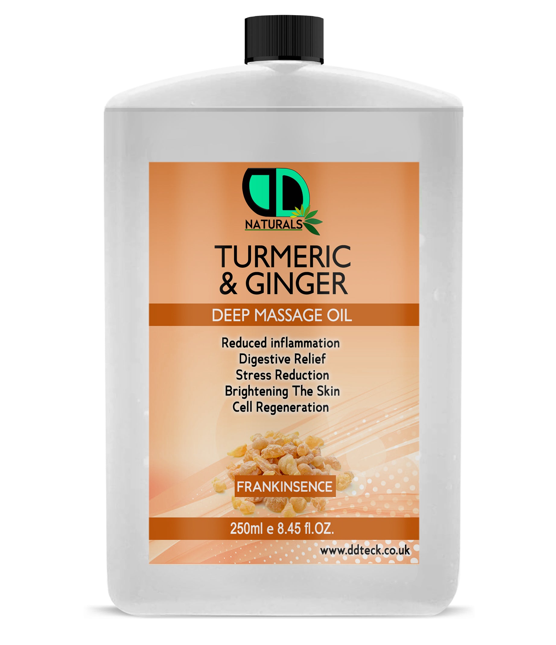 Turmeric & Ginger Deep Massage Oil with Frankincense
