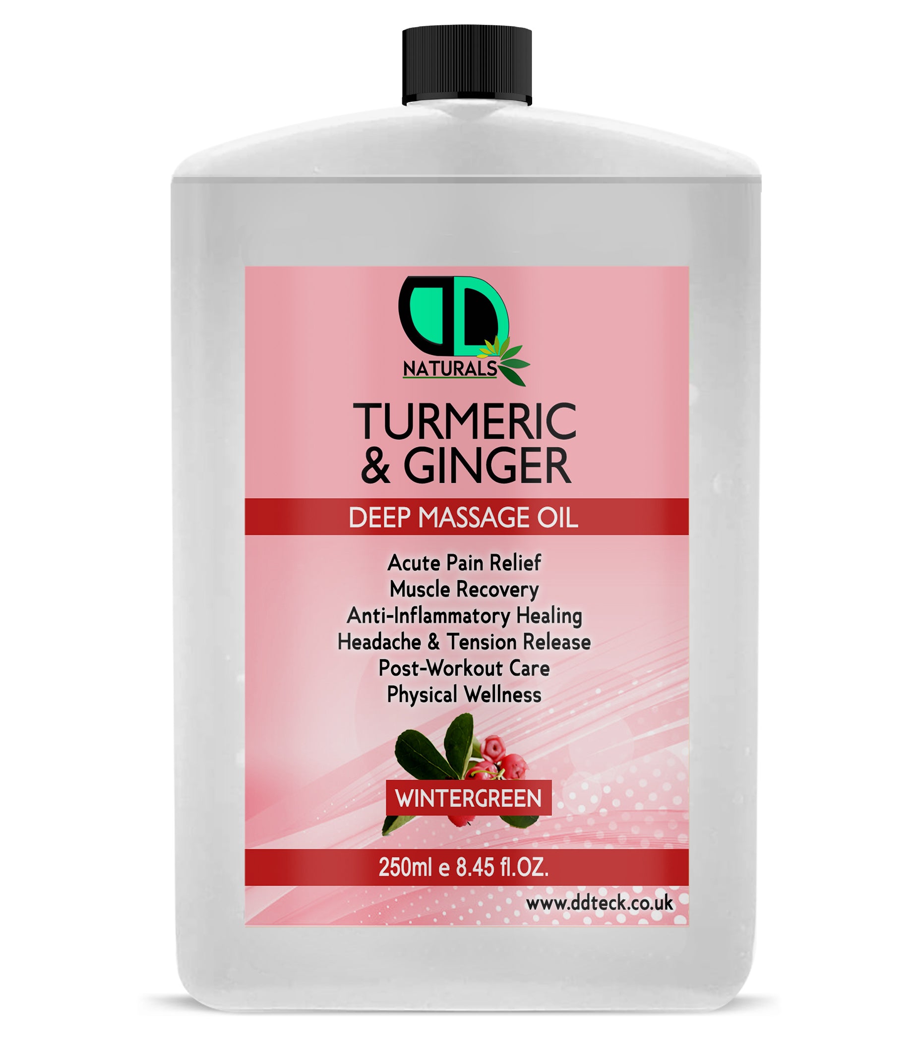 Turmeric & Ginger Deep Massage Oil with Wintergreen