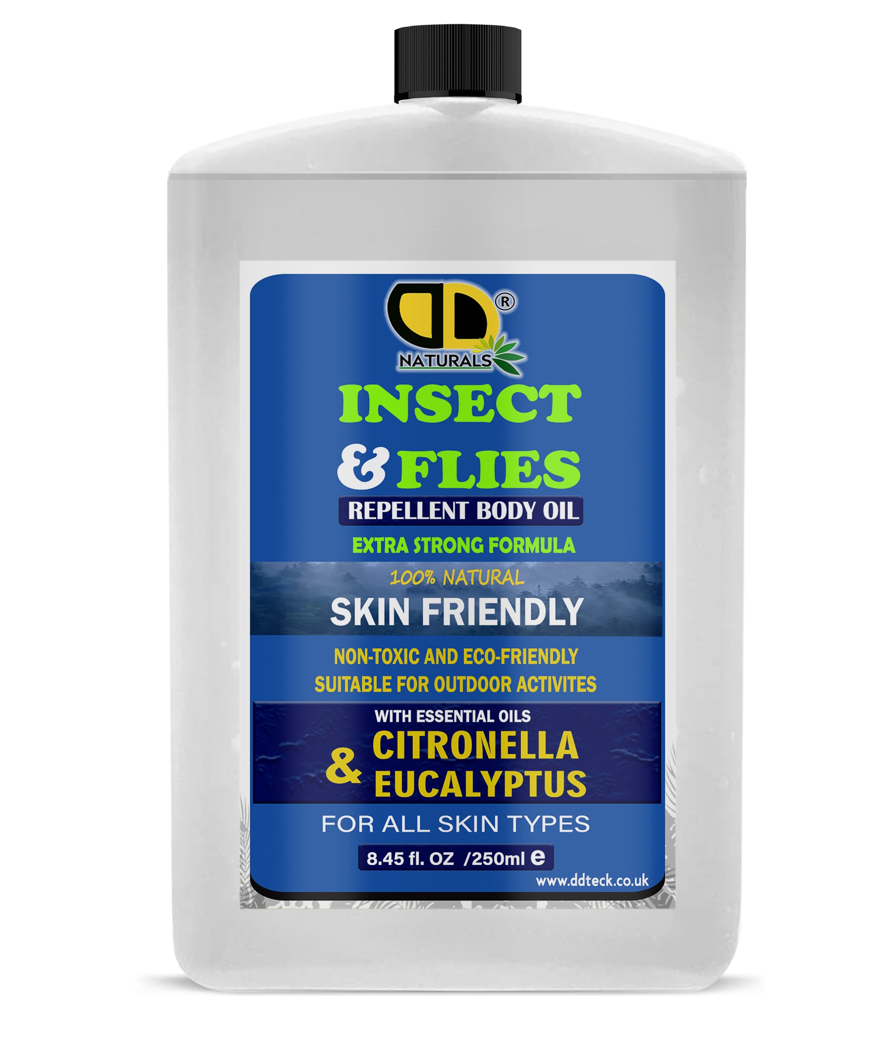Insect Repellent with Citronella & Eucalyptus Essential Oil – Natural Mosquito & Insect Protection