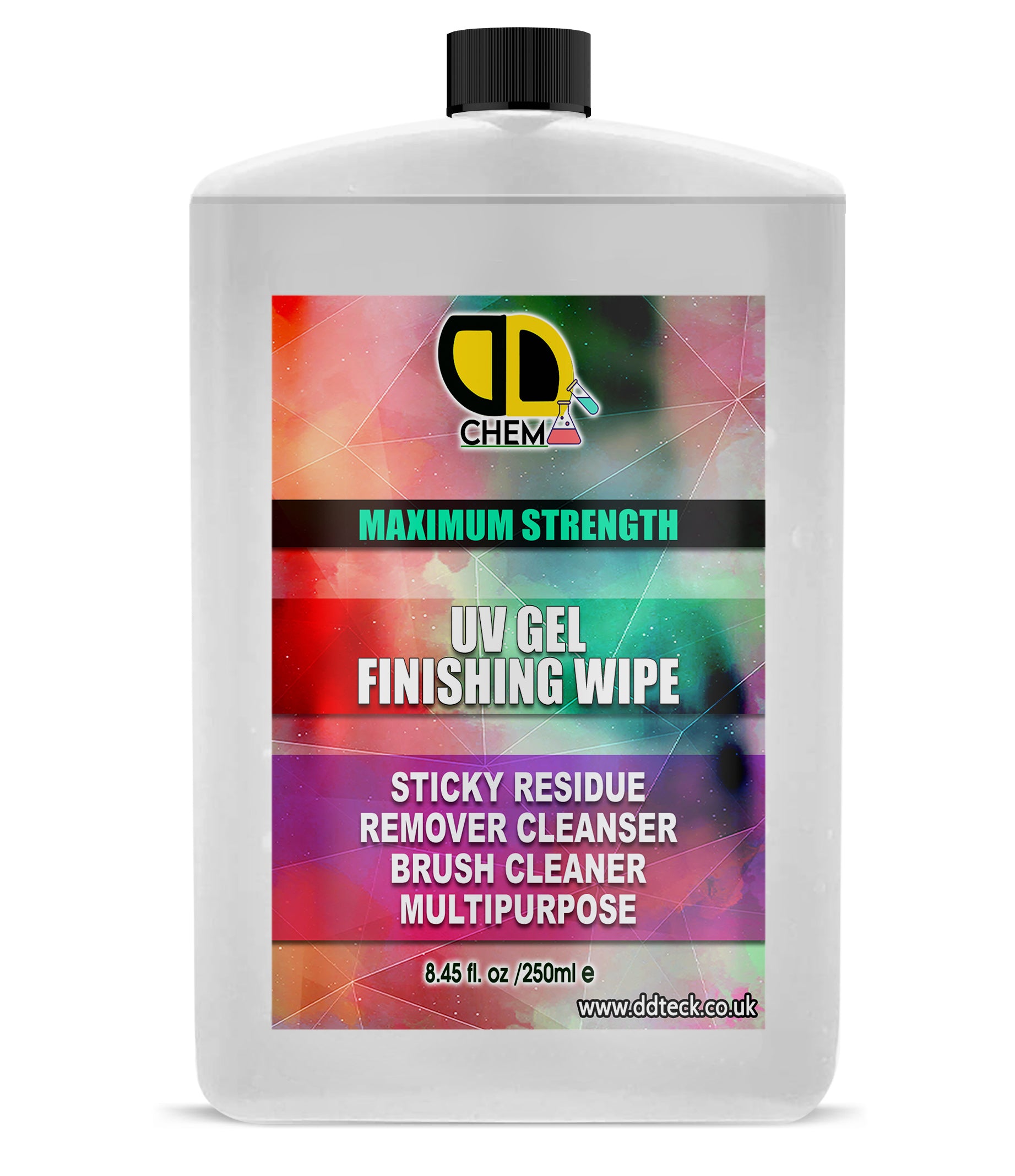 UV Gel Finishing Wipe - Maximum Strength Sticky Residue Remover & Cleanser