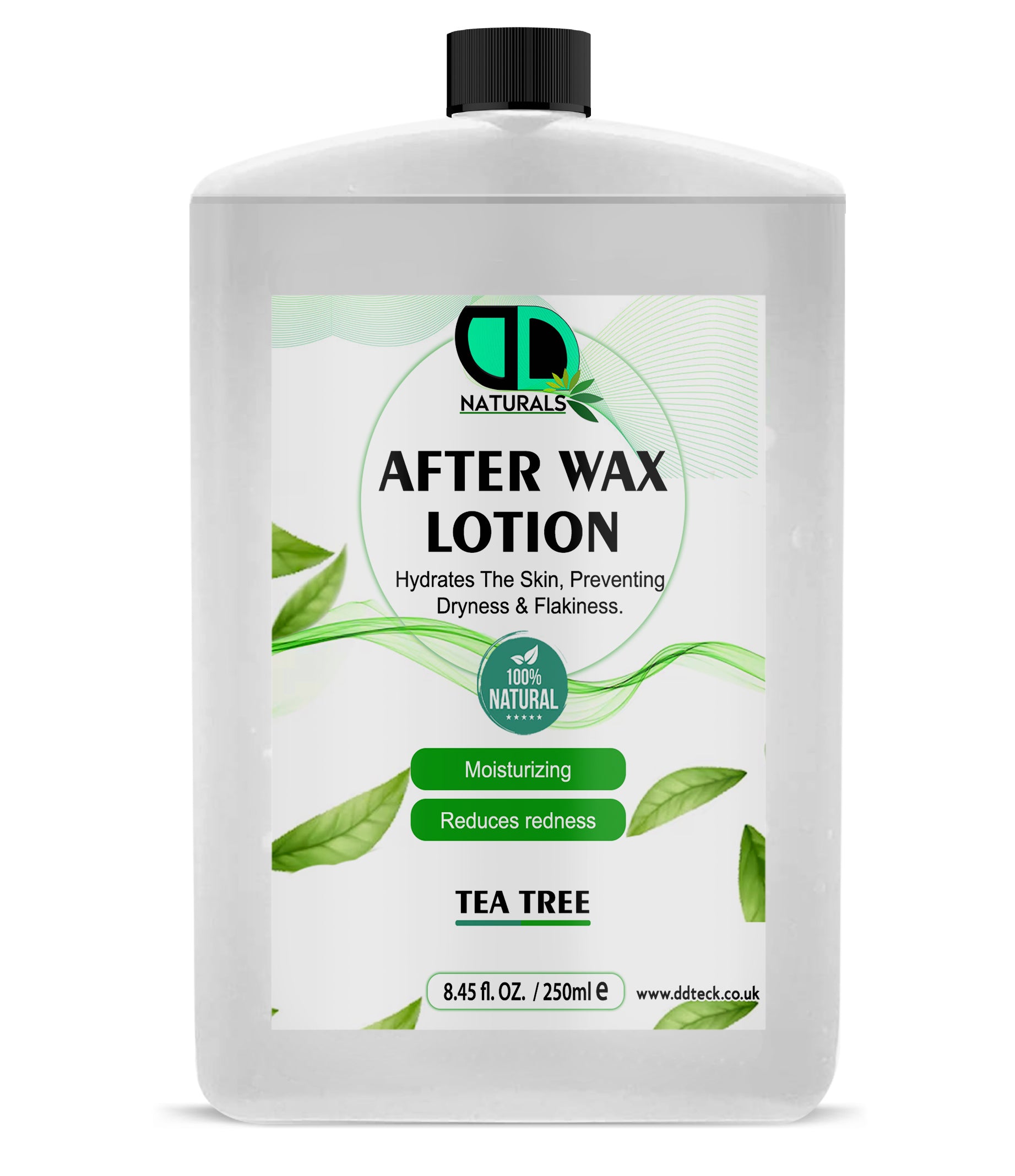 After Wax Lotion – 100% Natural Tea Tree Moisturizer
