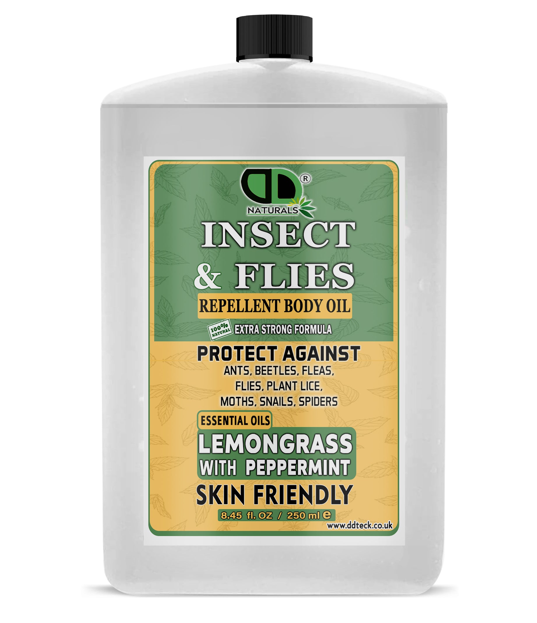 Lemongrass & Peppermint Insect Repellent – Extra Strong Natural Formula