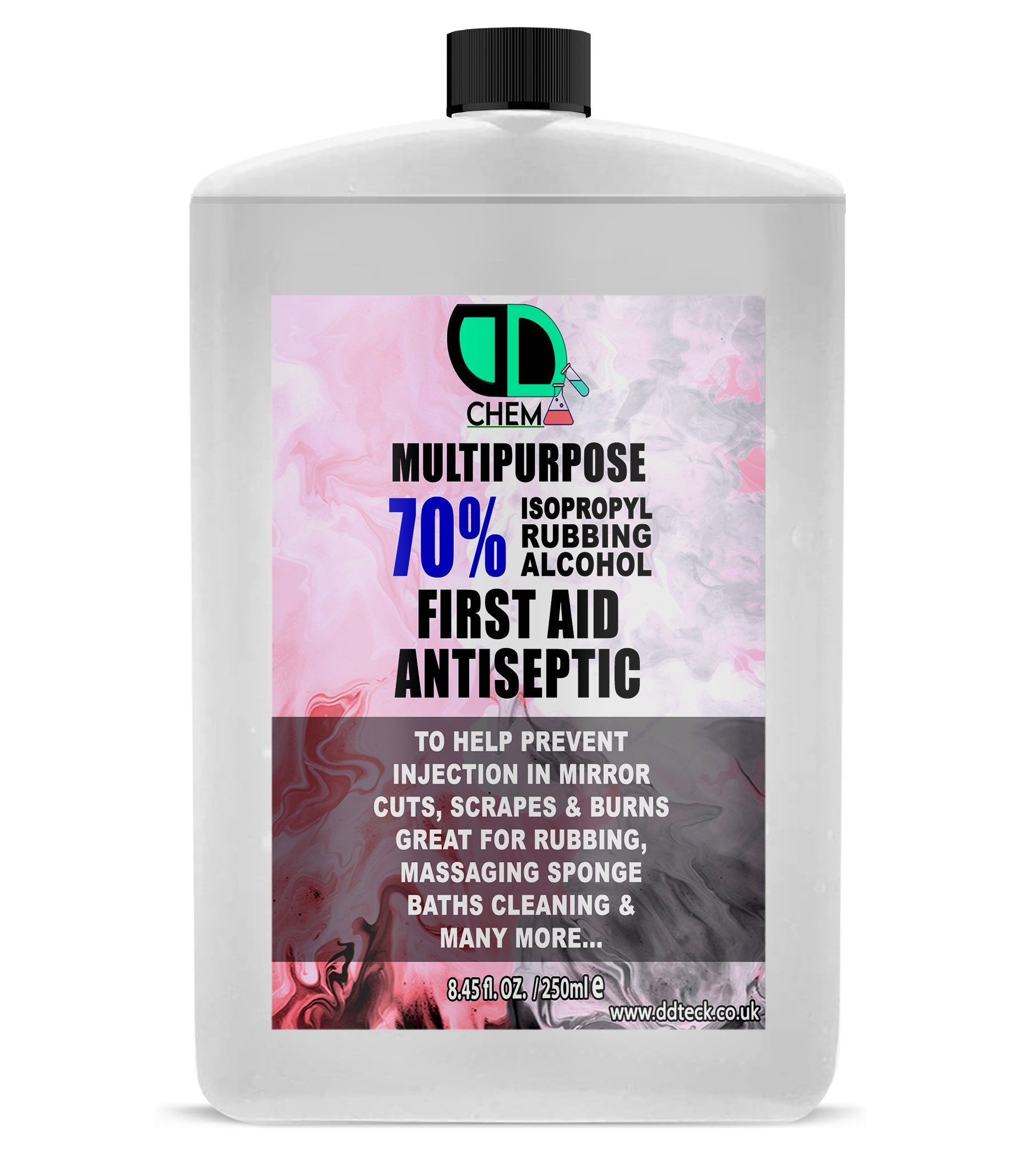 70% Isopropyl Rubbing Alcohol – Multipurpose First Aid Antiseptic