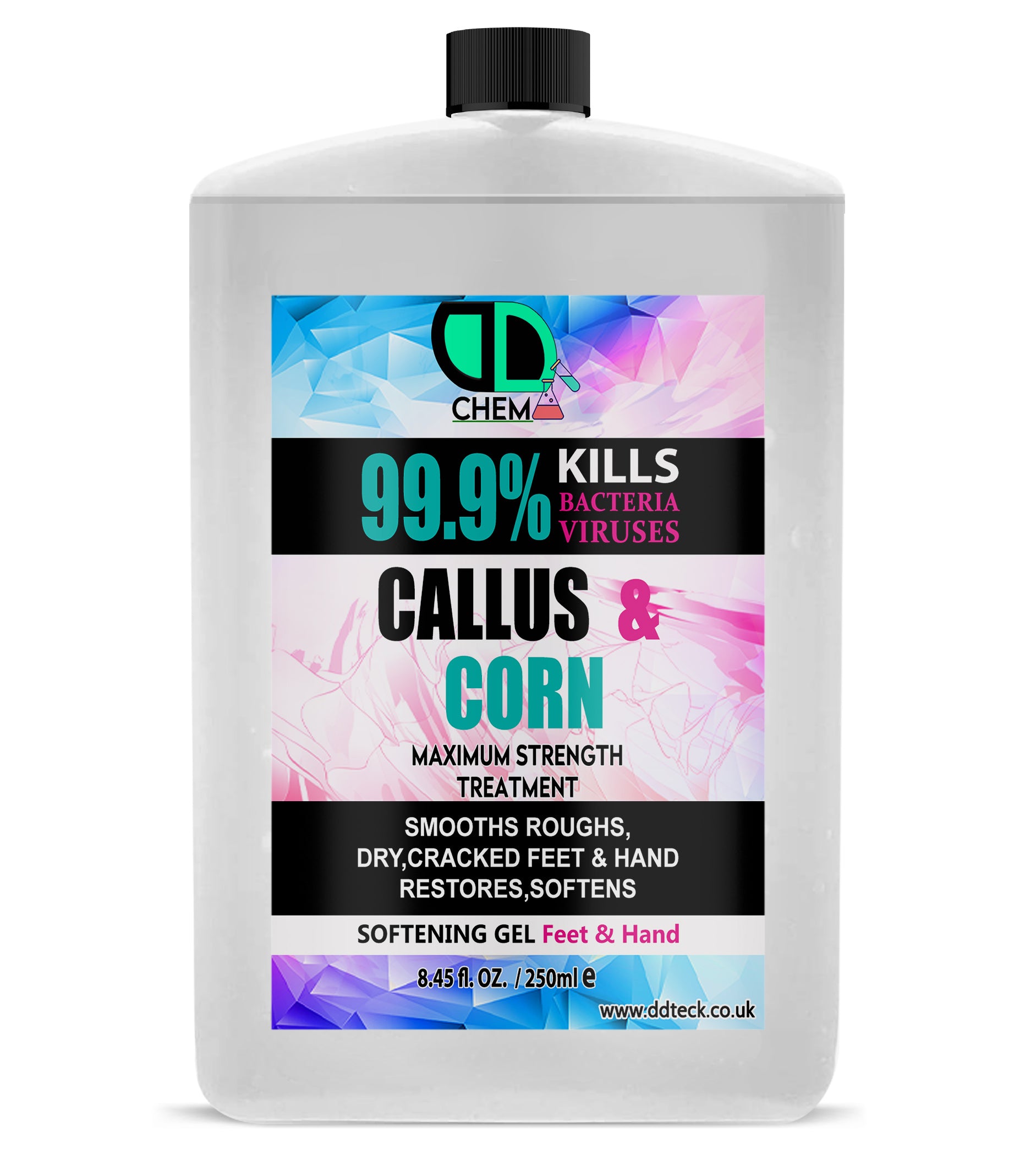 Callus & Corn Maximum Strength Treatment – Softening Gel for Feet & Hands