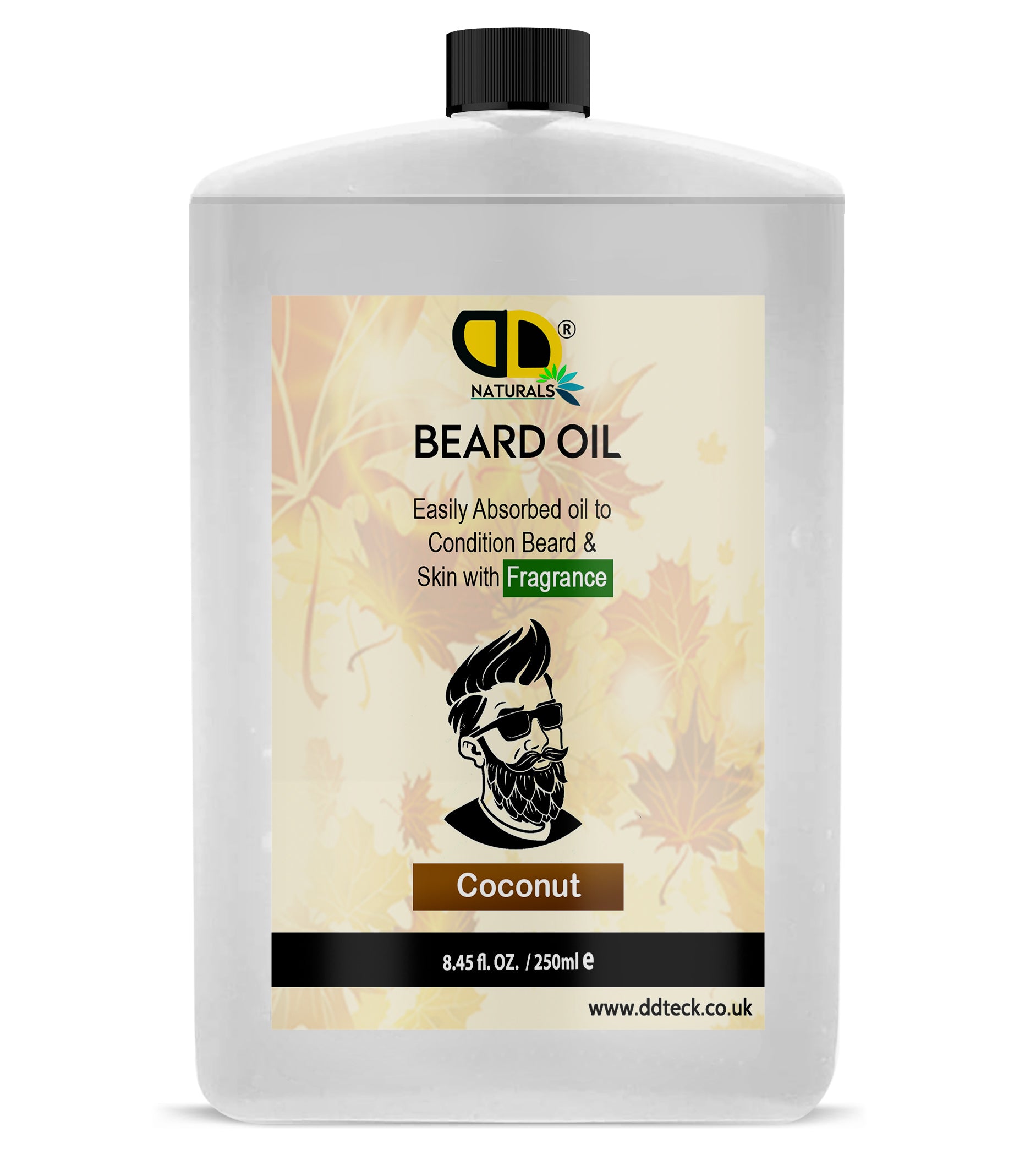 Coconut Beard Essential Oil | Deep Hydration, Growth Support & Smooth Beard Care for Men