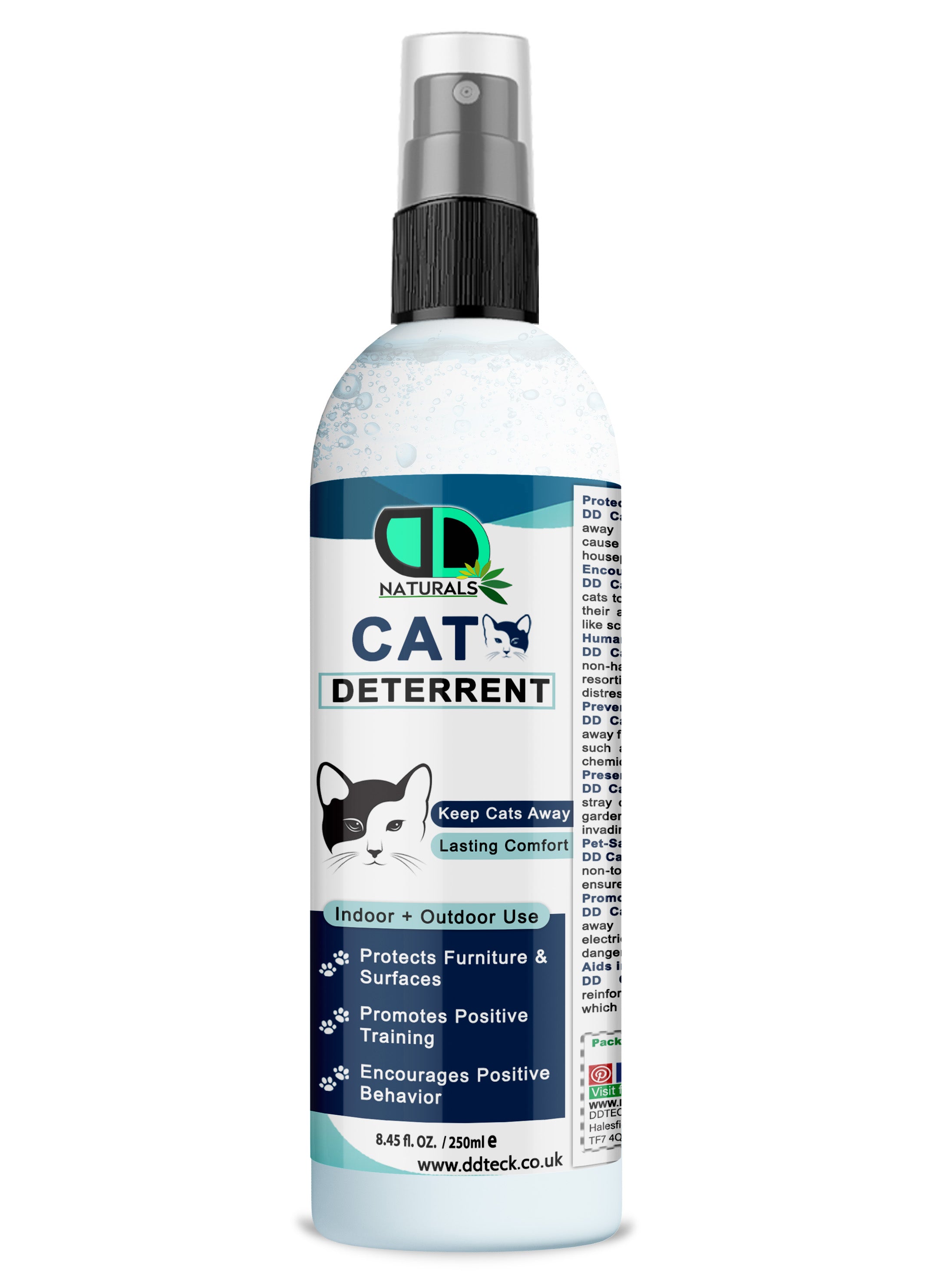 Professional Cat Deterrent Spray – Indoor & Outdoor Furniture & Surface Protector