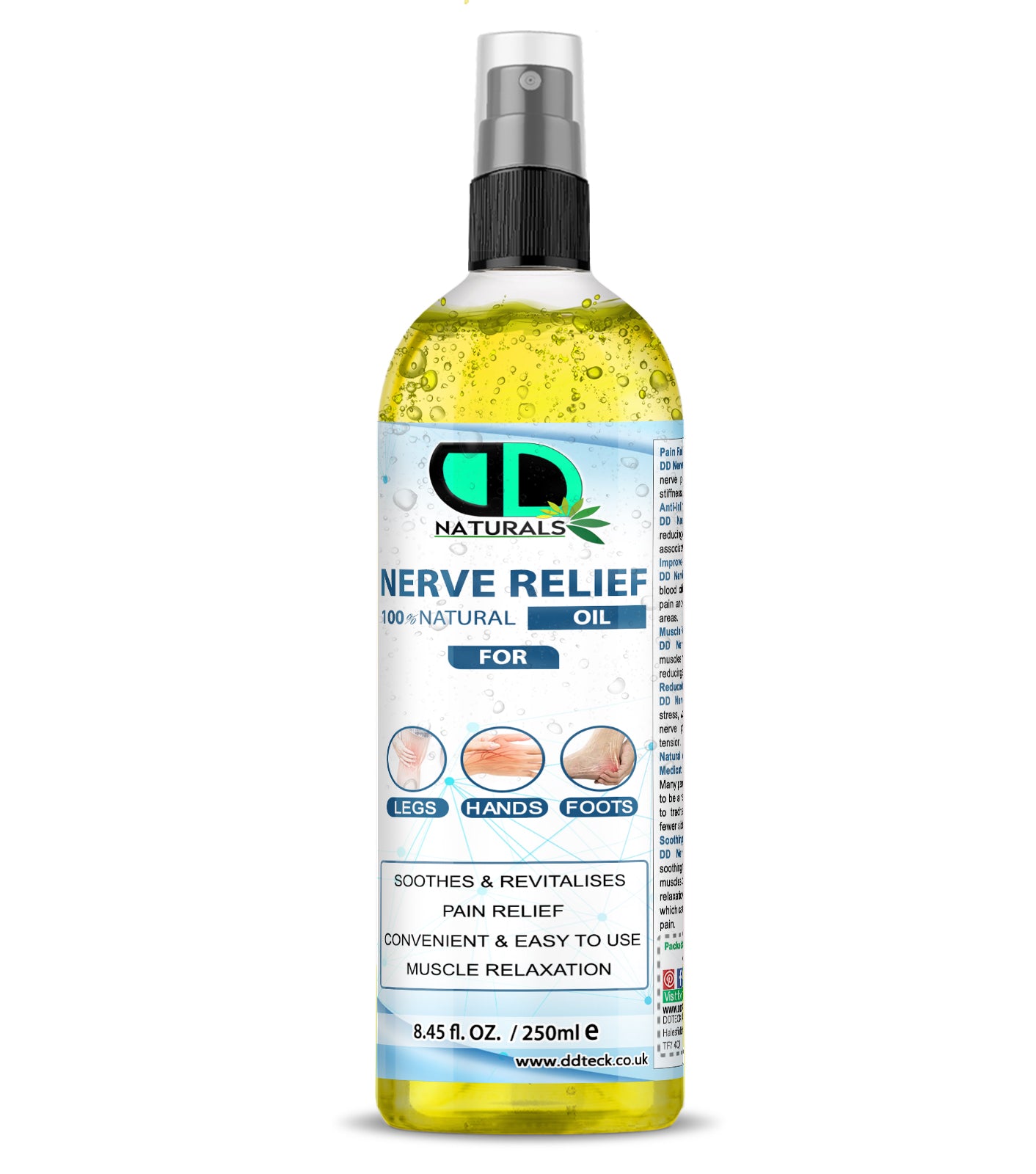 Nerve Relief Oil | Natural Sciatica & Nerve Pain Relief with Essential Oils