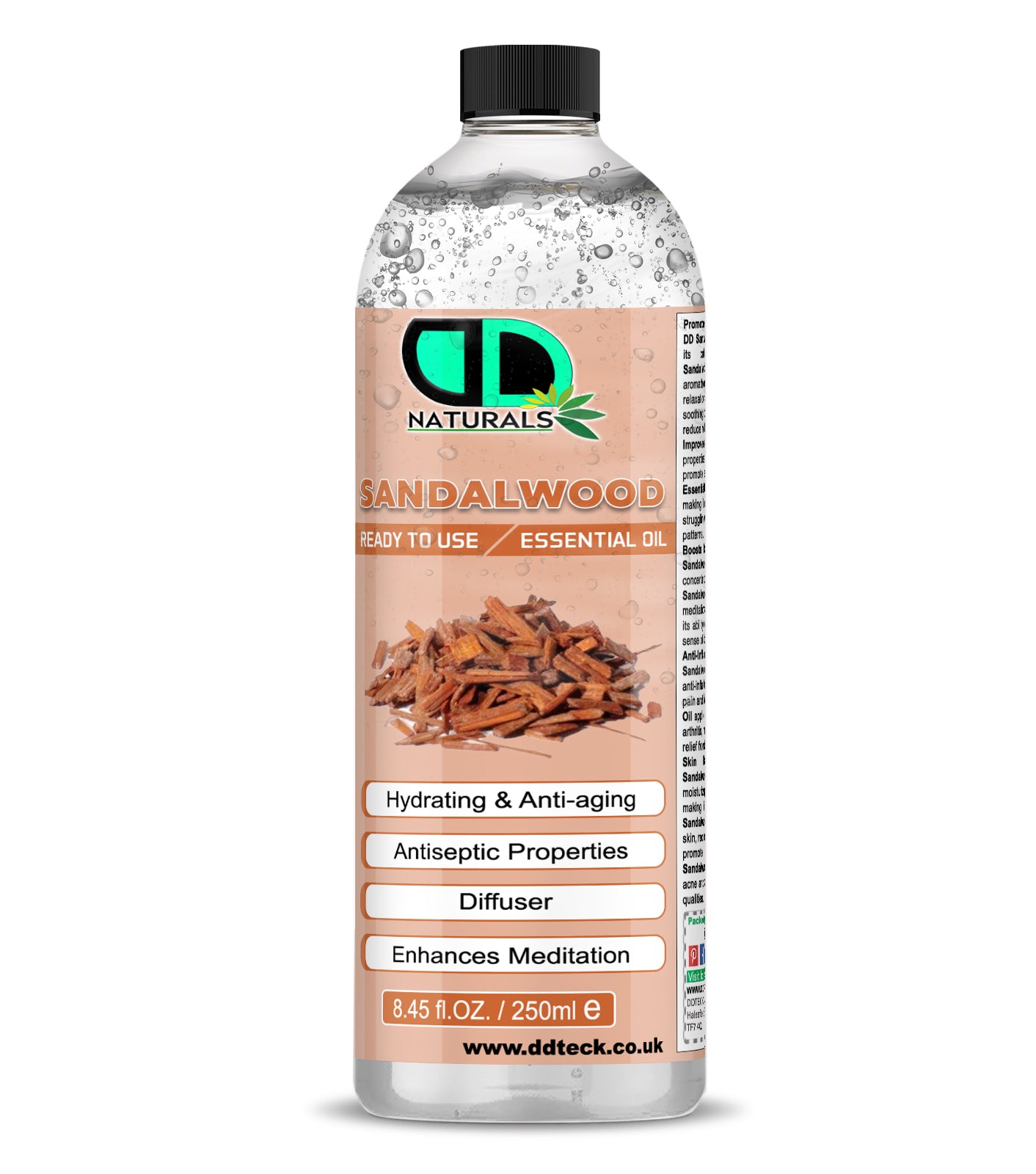 Sandalwood Essential Oil - Ready to Use Hydrating & Anti-aging Formula