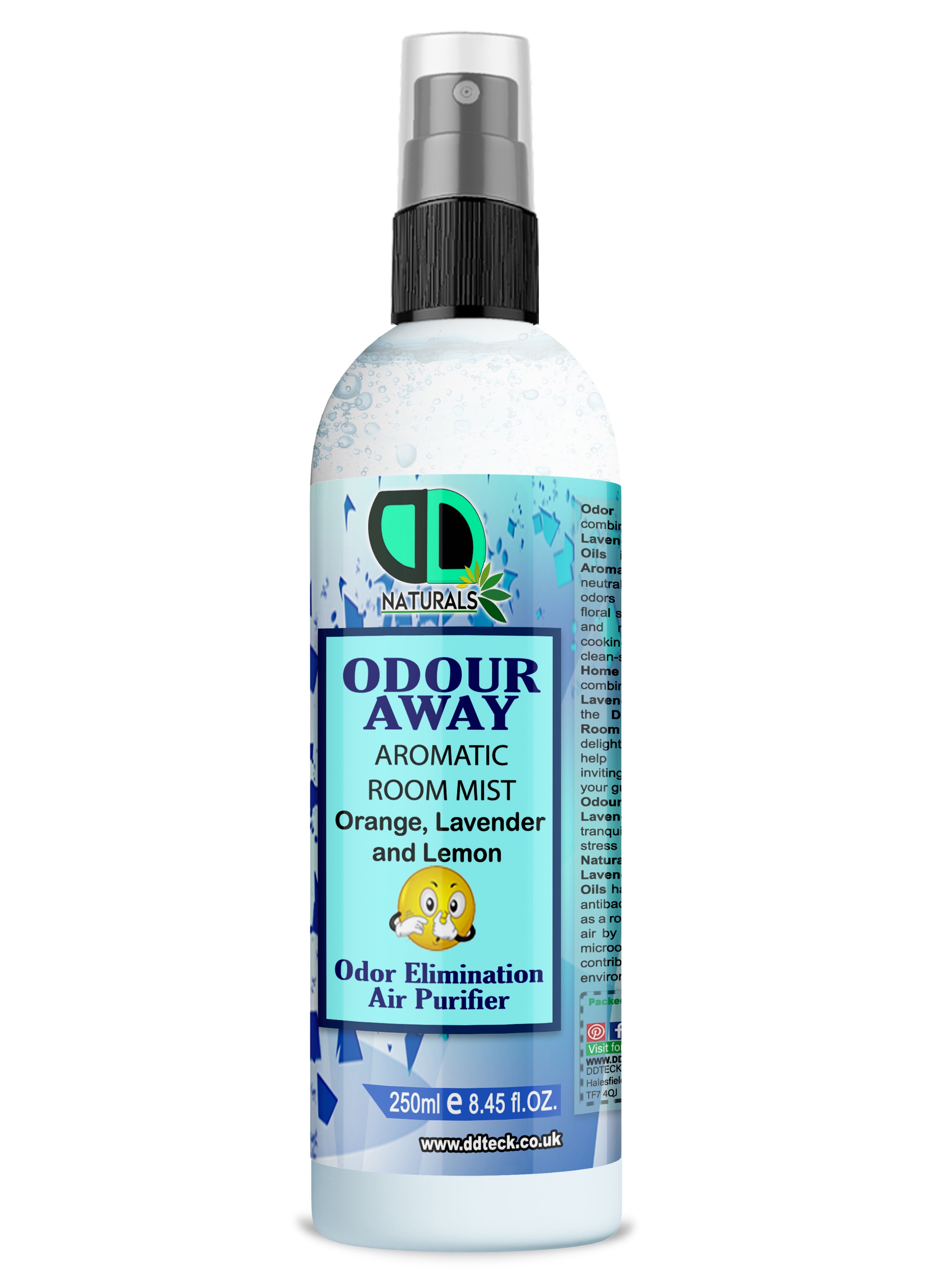 Odour Away Aromatic Room Mist – Orange, Lavender and Lemon Air Purifier