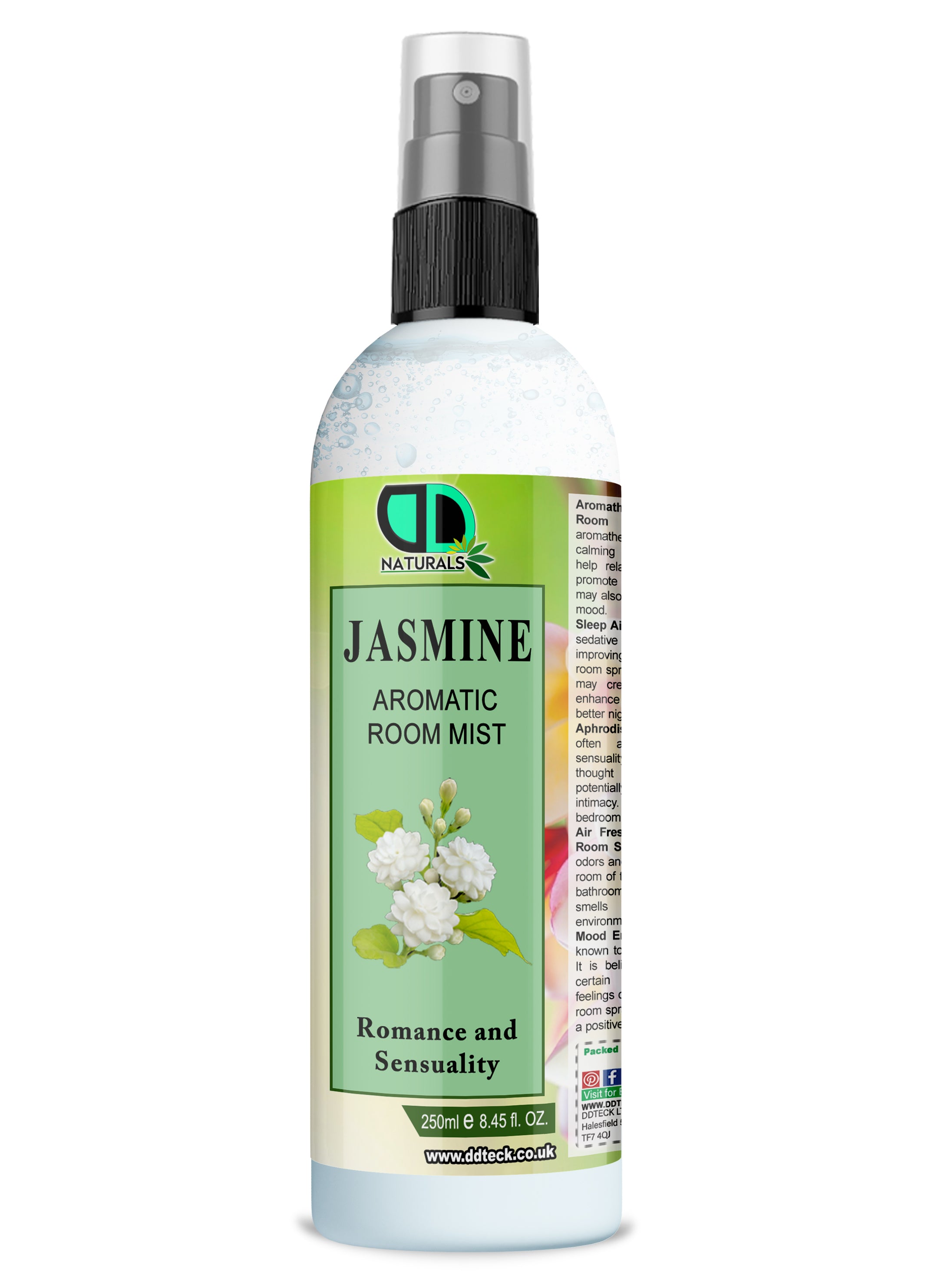 Jasmine Aromatic Room Mist – Romance & Sensuality Fragrance Spray | Refreshing Air Freshener