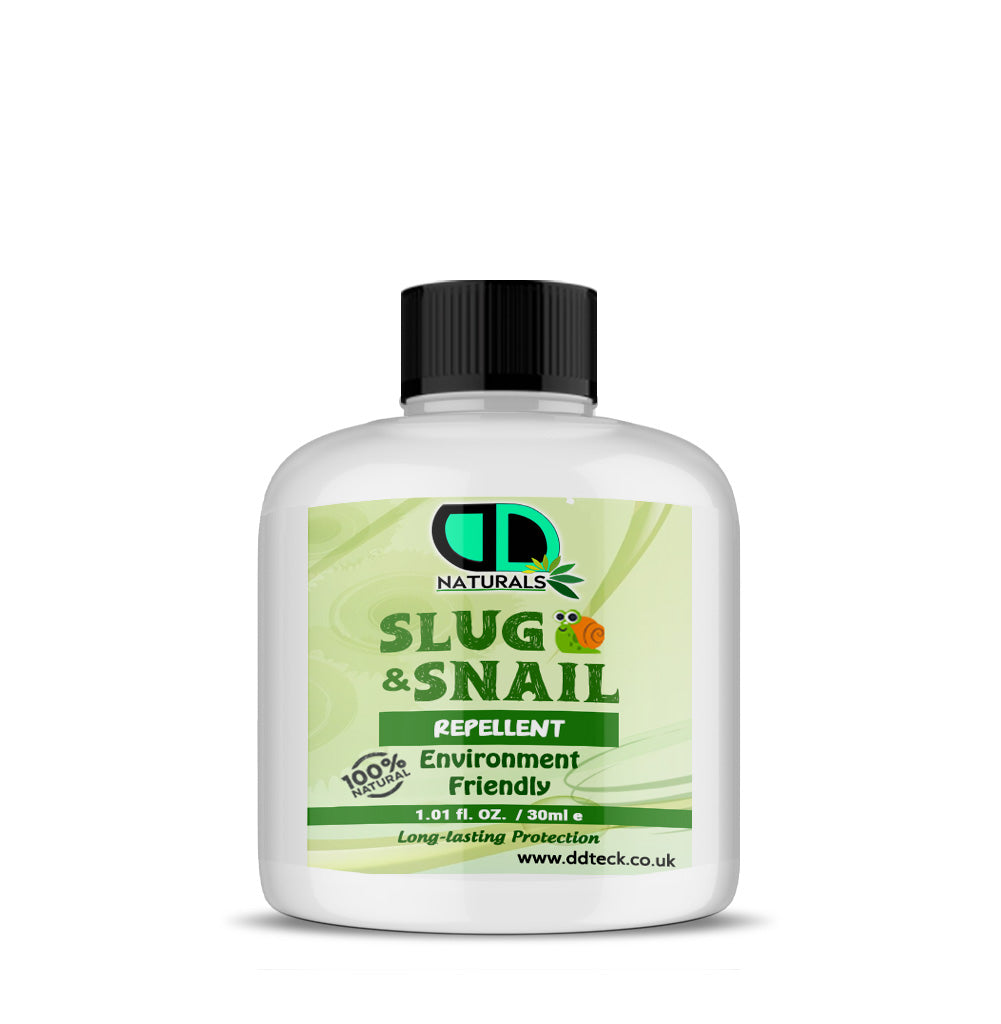 100% Natural Slug & Snail Repellent – Non-Toxic Plant Protection