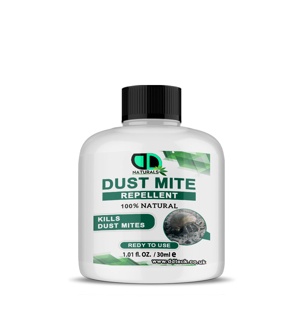 100% Natural Dust Mite Repellent – Kills Mites & Reduces Allergens